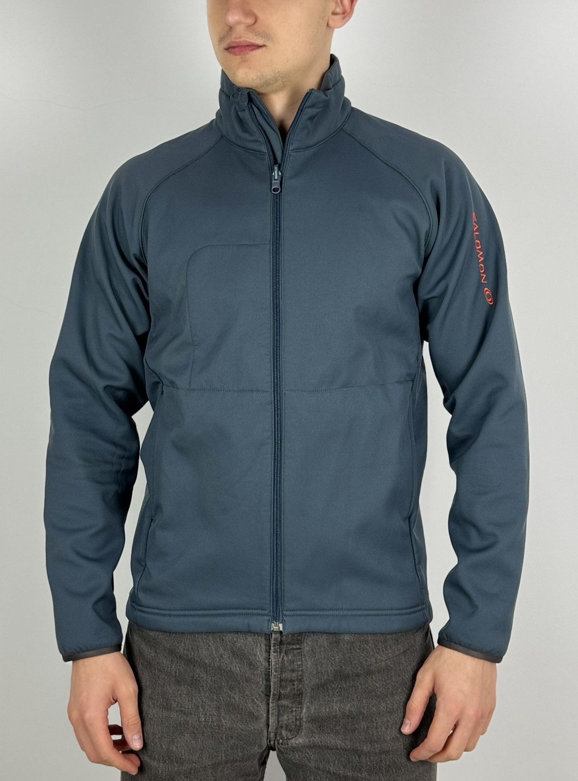 Salomon Salomon Soft Shell Lined Big Logo Jacket Size US S / EU 44-46 / 1 - 1 Thumbnail