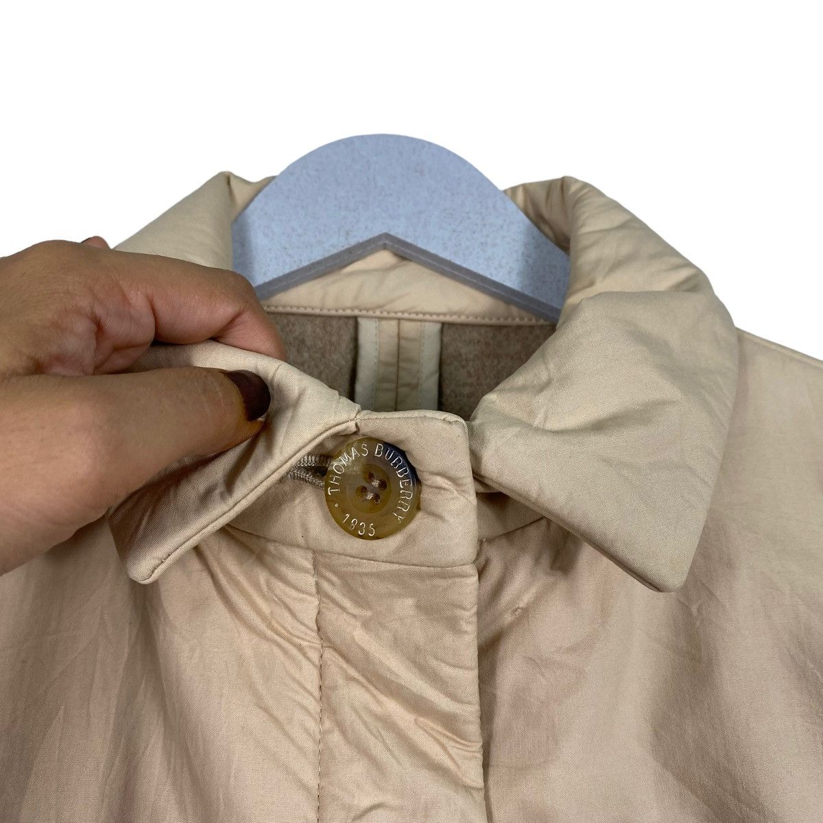 Burberry × Designer 💥THOMAS BURBERRY BUTTON WOOL JACKET Size US S / EU 44-46 / 1 - 6 Thumbnail