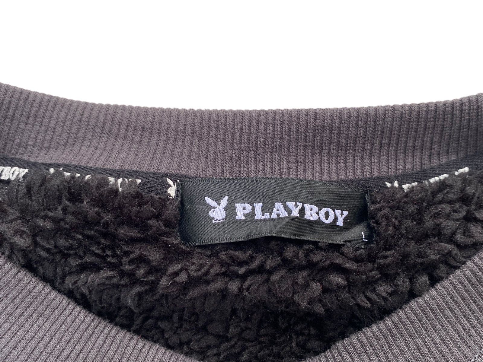 Playboy × Vintage Vtg Playboy Sweatshirt Size US L / EU 52-54 / 3 - 6 Thumbnail