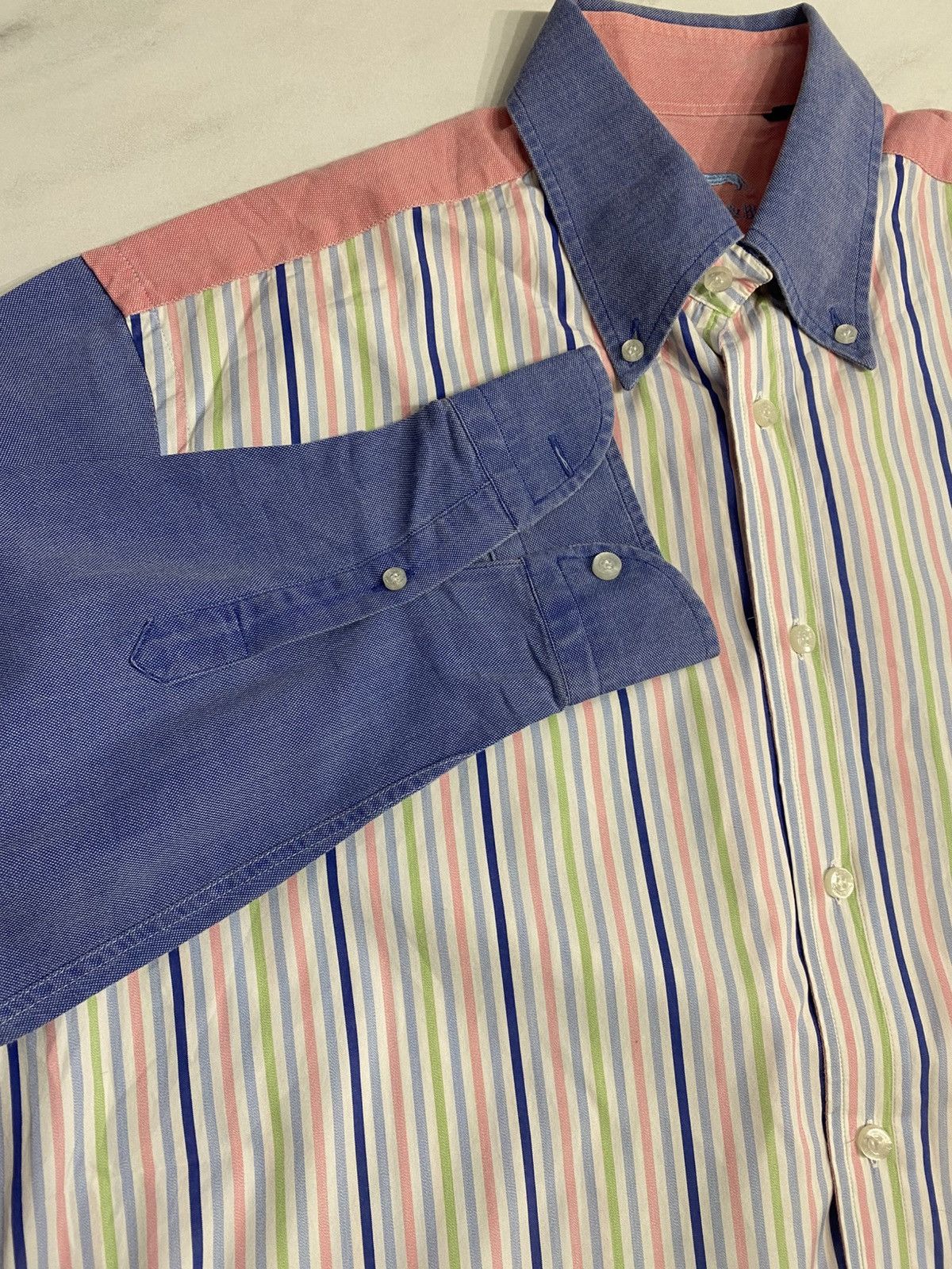 Harmont & Blaine Harmont & Blain striped shirt patchwork crazy XL mulitcolors Size US XL / EU 56 / 4 - 1 Thumbnail