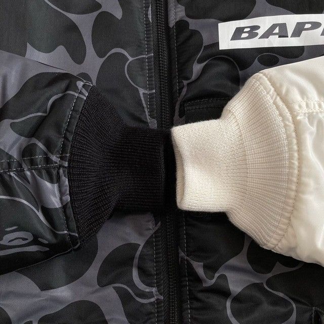 Bape BAPE STA MA-1 Bomber Jacket a bathing ape star BAPE CAMO Size US XL / EU 56 / 4 - 6 Thumbnail