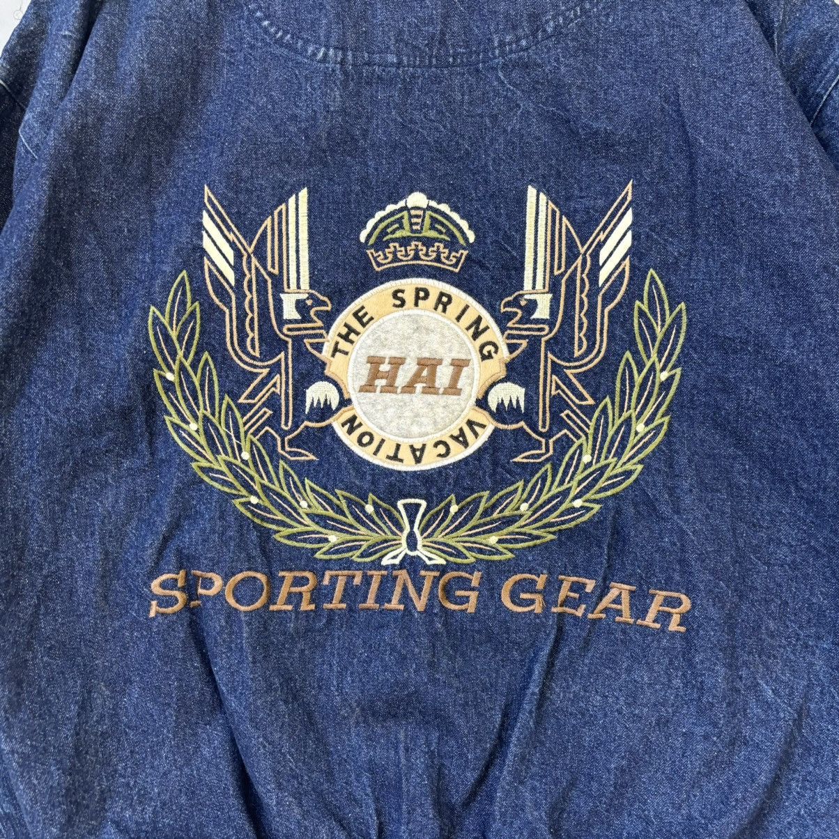 Hai Sporting Gear HAI Sporting Gear Denim Varsity Jacket Size US M / EU 48-50 / 2 - 5 Thumbnail
