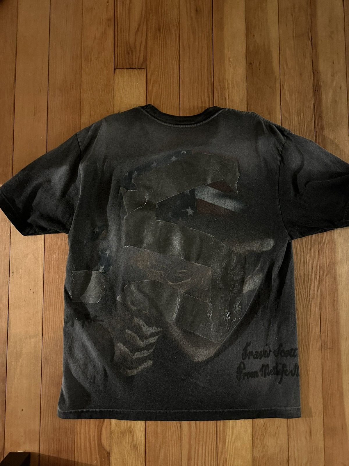 Travis Scott Travis Scott Circus Maximus Cross MetLife Short Sleeve Tee Size US L / EU 52-54 / 3 - 2 Thumbnail