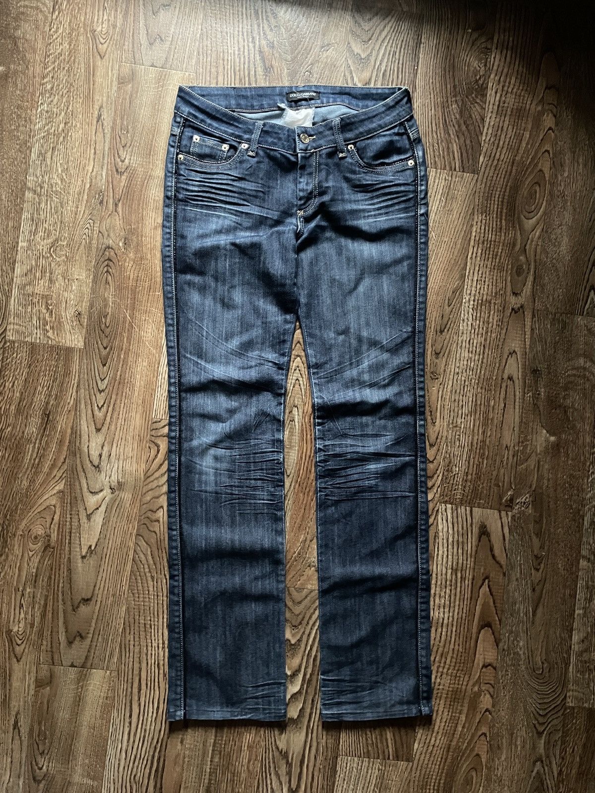 Dolce & Gabbana Vintage Dolce&Gabbana Baggy Jeans Y2K 31 Size US 31 - 1 Thumbnail