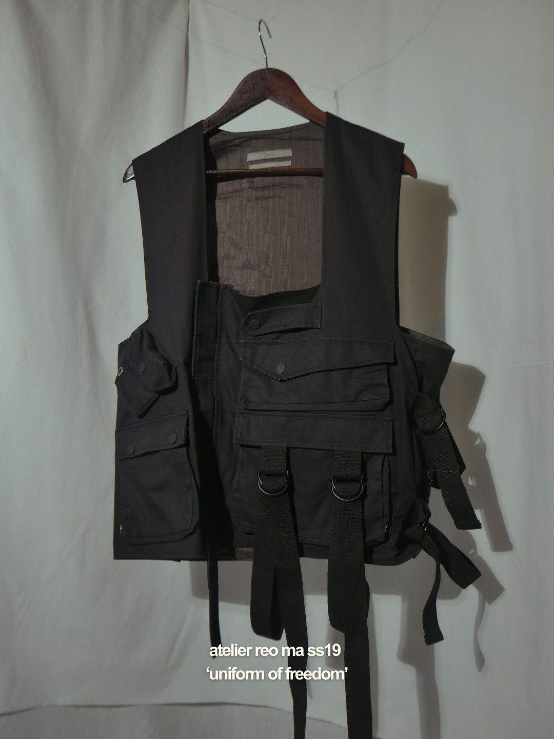 Reo Ma SS19 ‘Uniform of Freedom’ Utility Vest Size US M / EU 48-50 / 2 - 1 Thumbnail