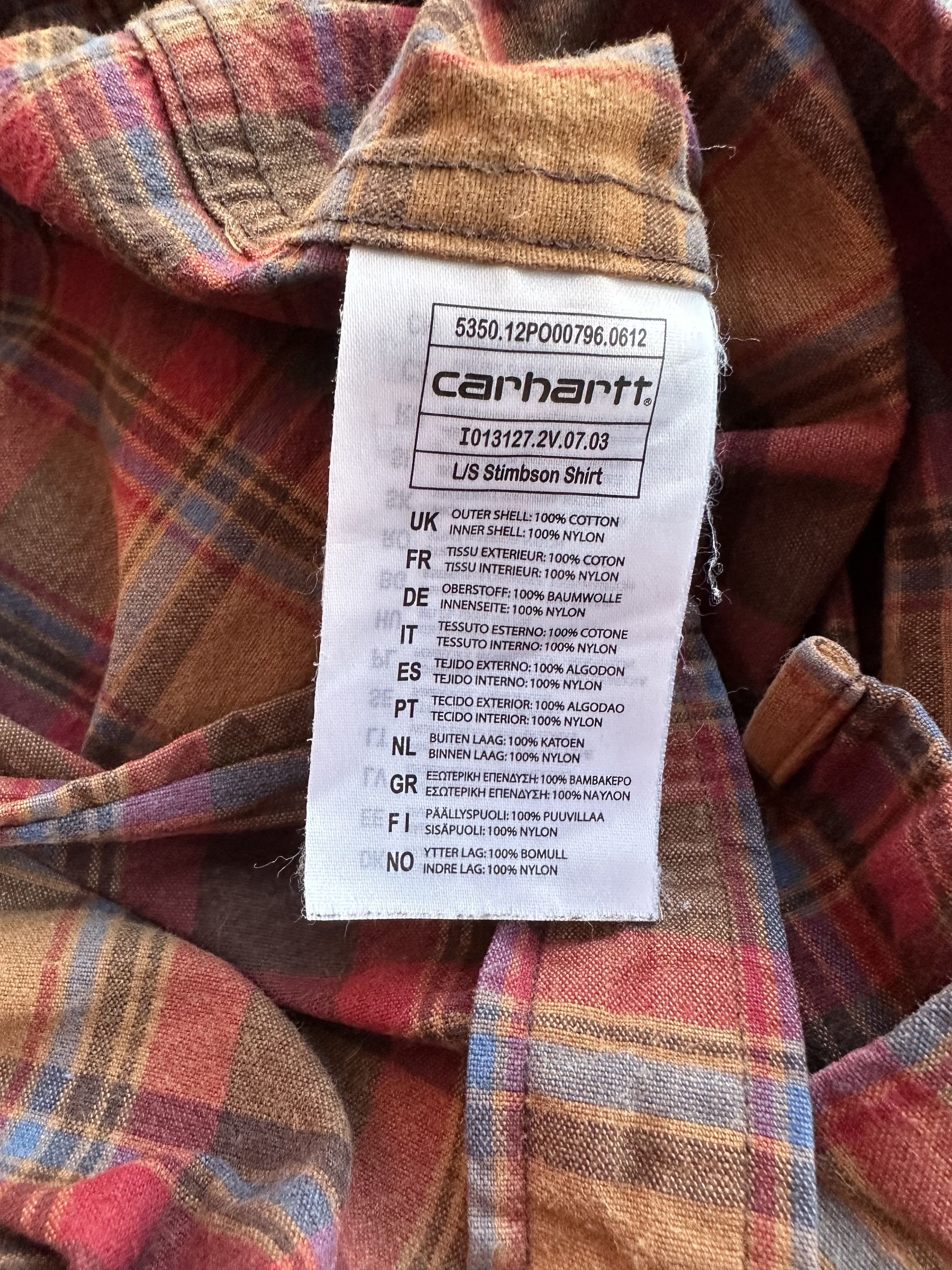 Carhartt × Vintage Carhartt vintage shirt Size US XL / EU 56 / 4 - 6 Thumbnail