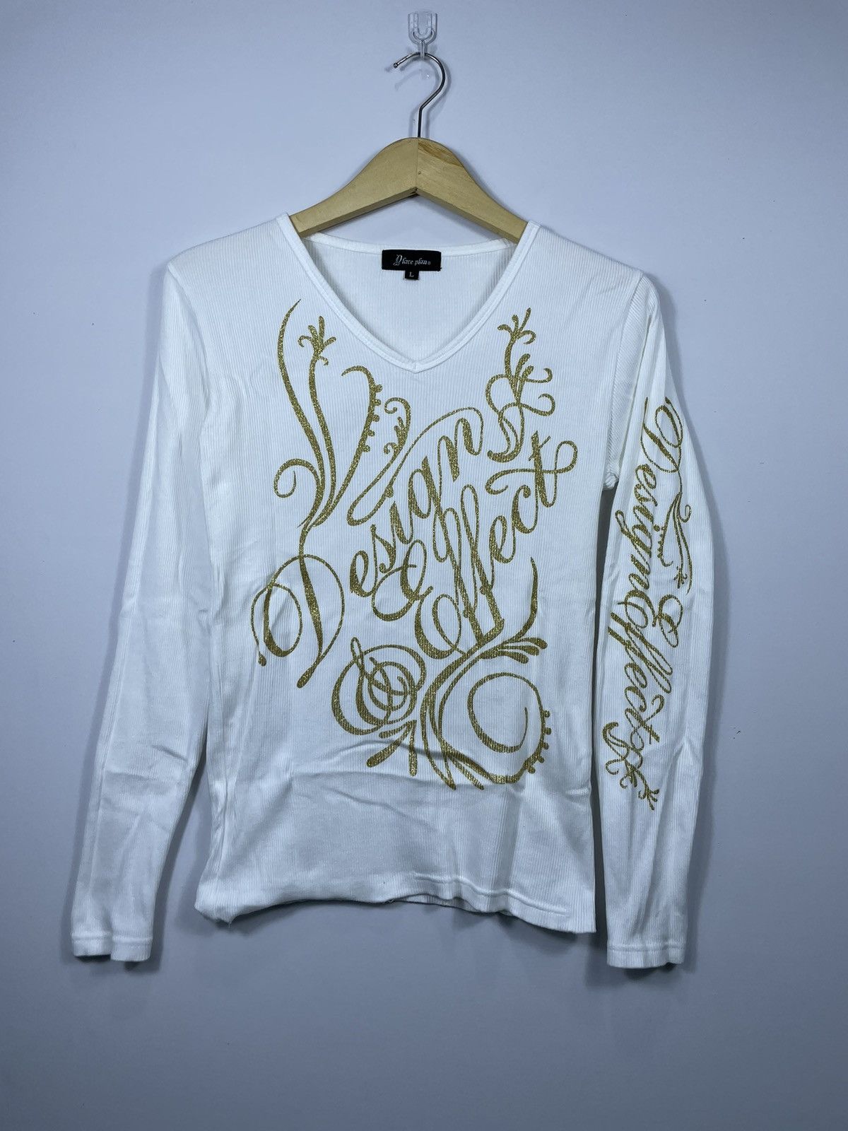 If Six Was Nine × Japanese Brand × Le Grande Bleu (L.G.B.) Place plan Poem Long Sleeve Japanese Stye Size US L / EU 52-54 / 3 - 1 Thumbnail