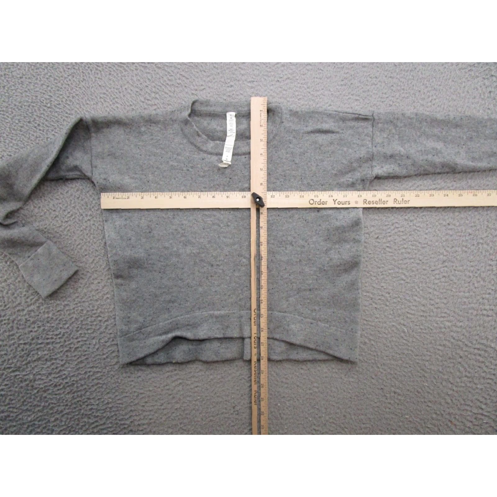 Lululemon Lululemon Sweater Gray Pullover Wool Blend 95% Merino Size 6 Women's Size M / US 6-8 / IT 42-44 - 4 Thumbnail