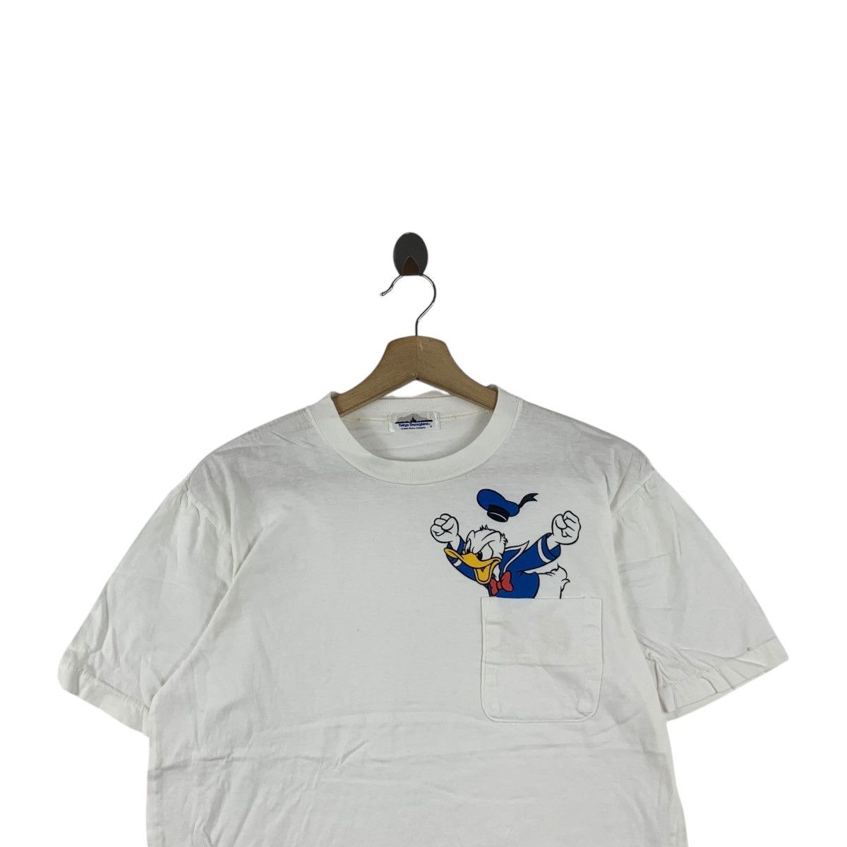 Disney Vintage TOKYO DISNEYLAND DONALD Duck Angry Tee Shirt Top Size S / US 4 / IT 40 - 2 Thumbnail