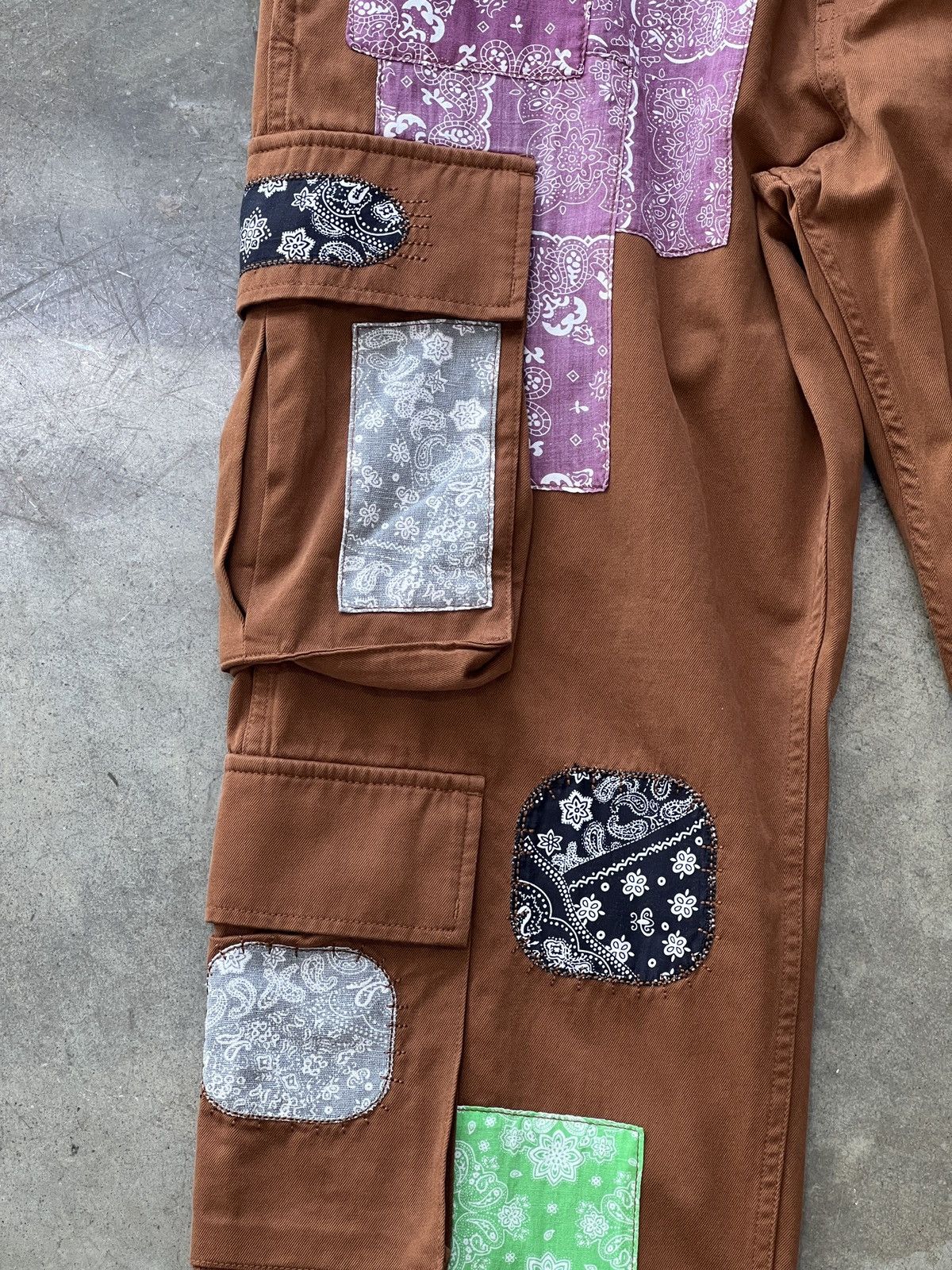Xlarge Xlarge Patchwork Cargo Brown Sz. 36 Size US 36 / EU 52 - 4 Thumbnail