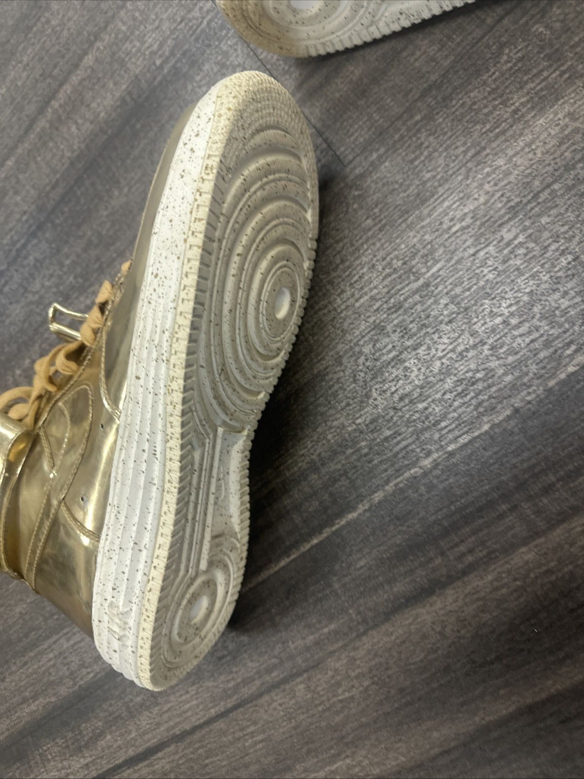 Nike Nike Lunar Force 1 Mid SP “Liquid Gold” Size 9.5 - Rare Size US 9.5 / EU 42-43 - 7 Thumbnail