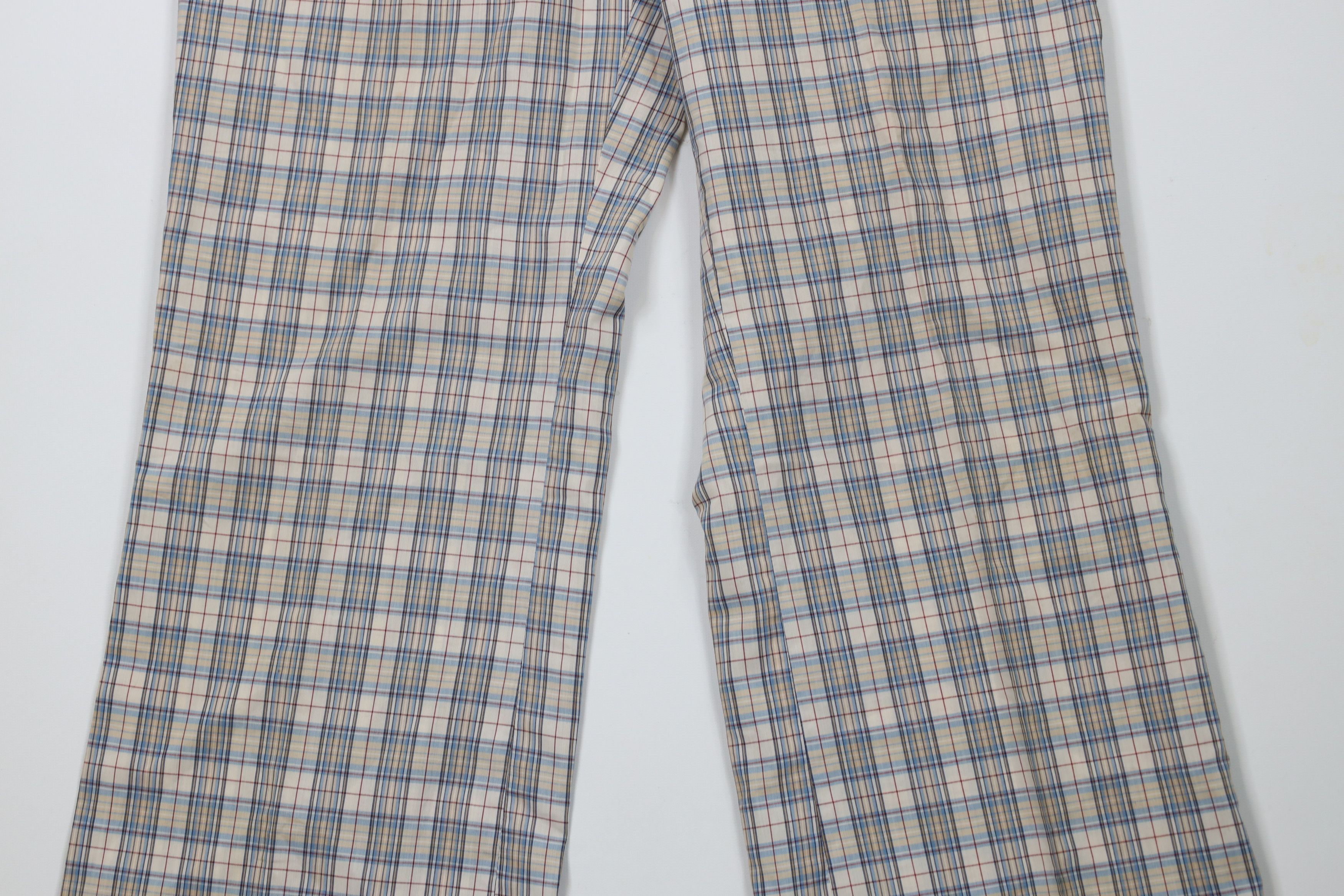 Vintage Vintage 60s 70s Streetwear Bottoms Chino Pants Plaid USA Size US 30 / EU 46 - 3 Thumbnail