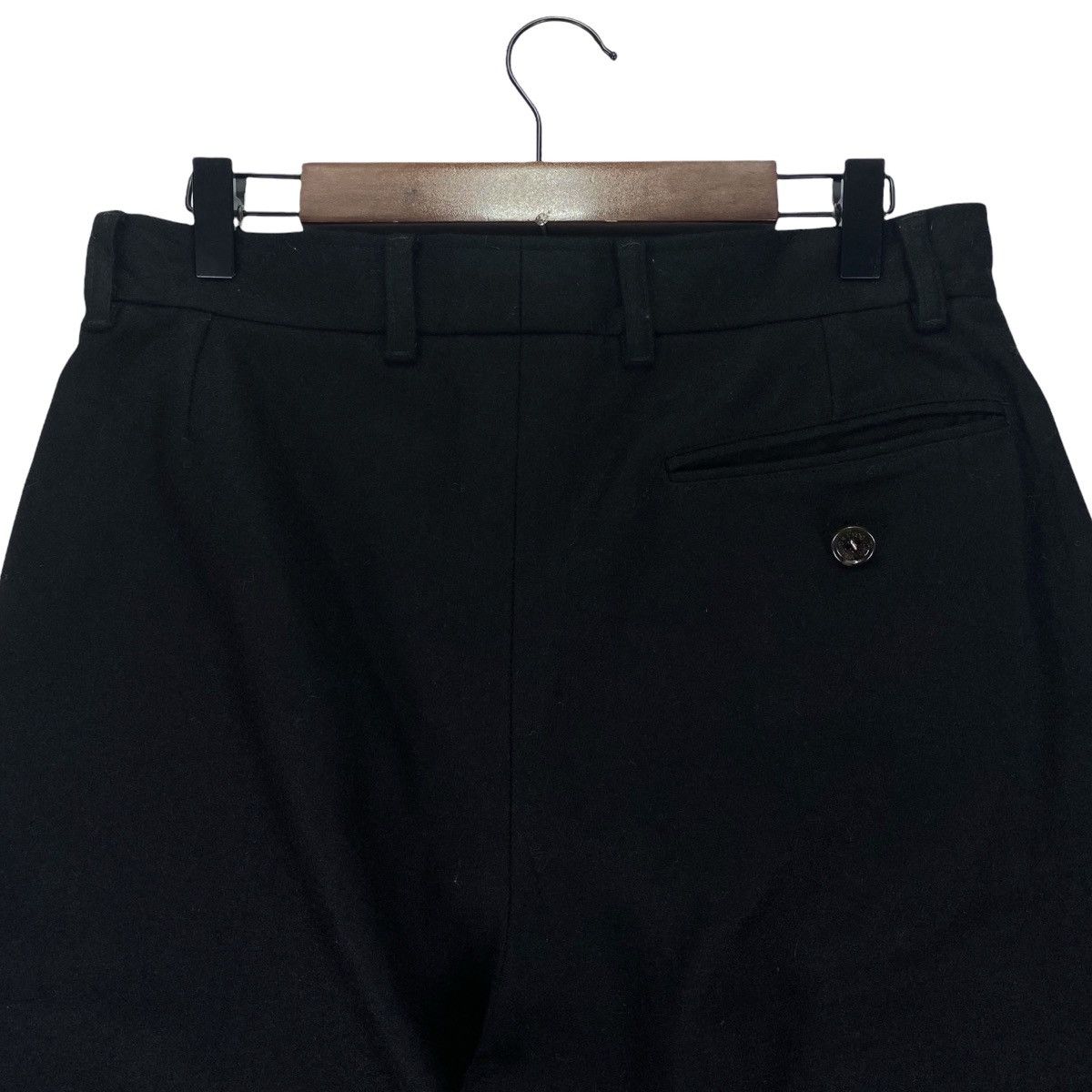 Dolce & Gabbana Vintage Dolce & Gabbana Wool Blend Zip-Hem Trousers Size US 32 / EU 48 - 8 Thumbnail