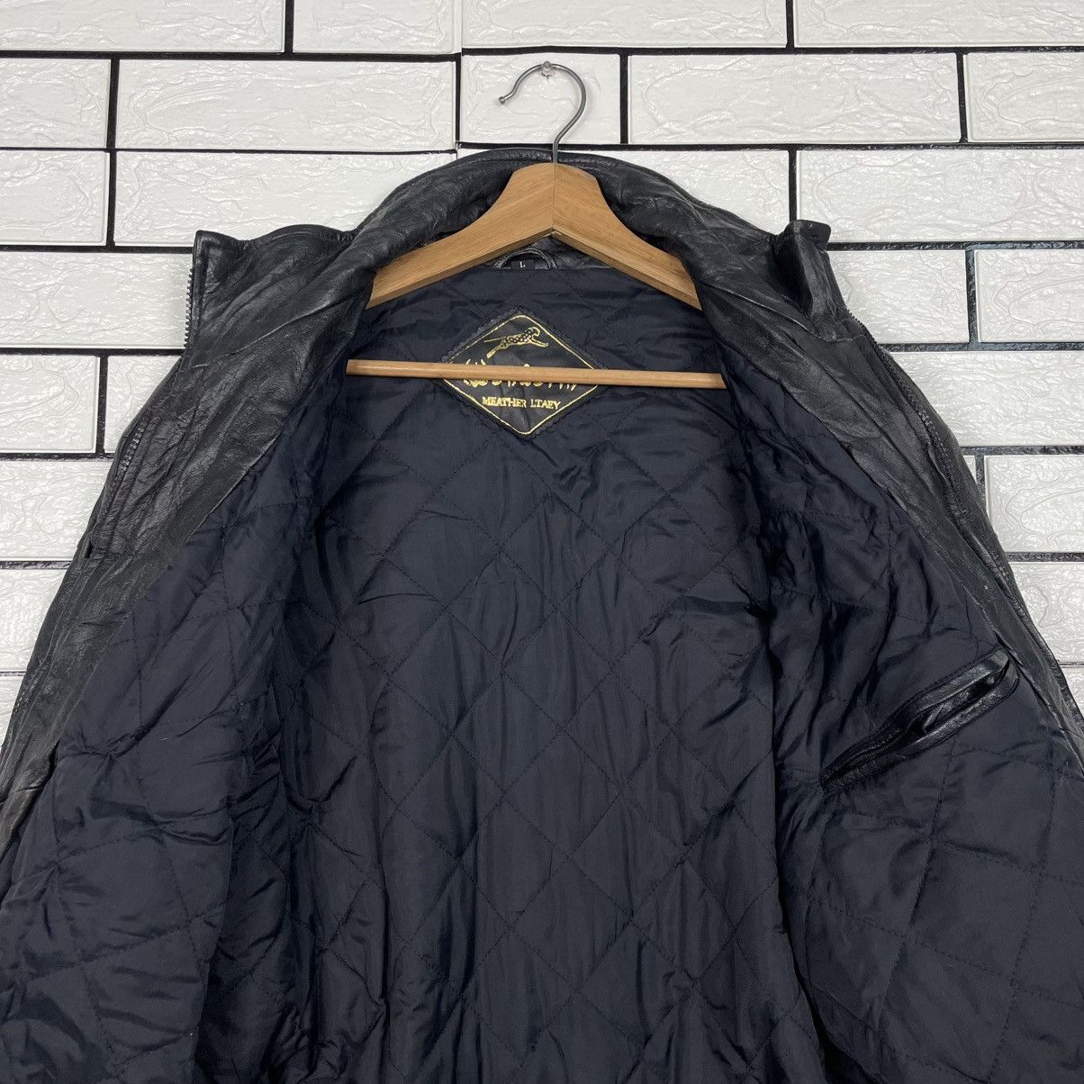 Other Wondorin Black Leather Jacket Size US M / EU 48-50 / 2 - 12 Thumbnail