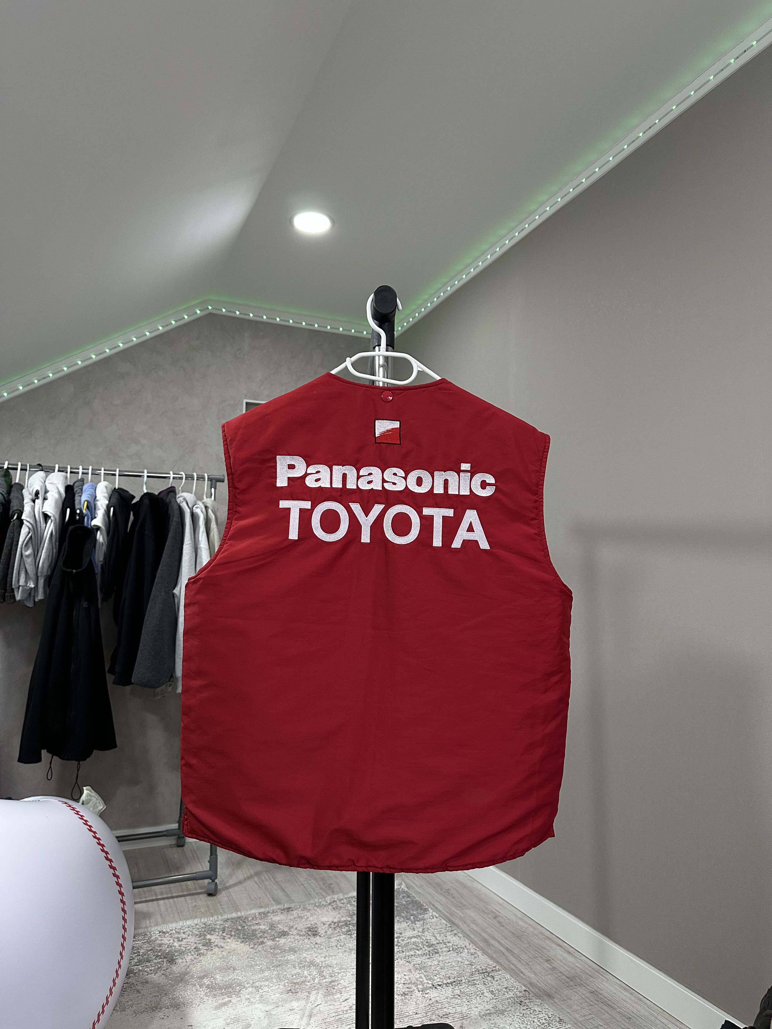 Formula 1 × NASCAR 🚨RARE🚨Vintage Toyota Panasonic Racing Vest Formula Uno Size US M / EU 48-50 / 2 - 2 Thumbnail