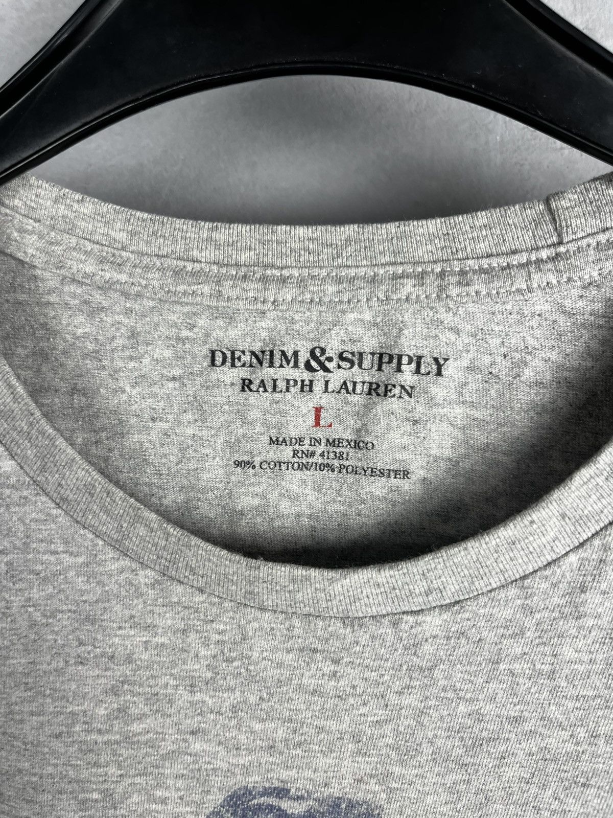 Denim & Supply Ralph Lauren Ralph Lauren t shirt military style vintage Size US L / EU 52-54 / 3 - 5 Thumbnail