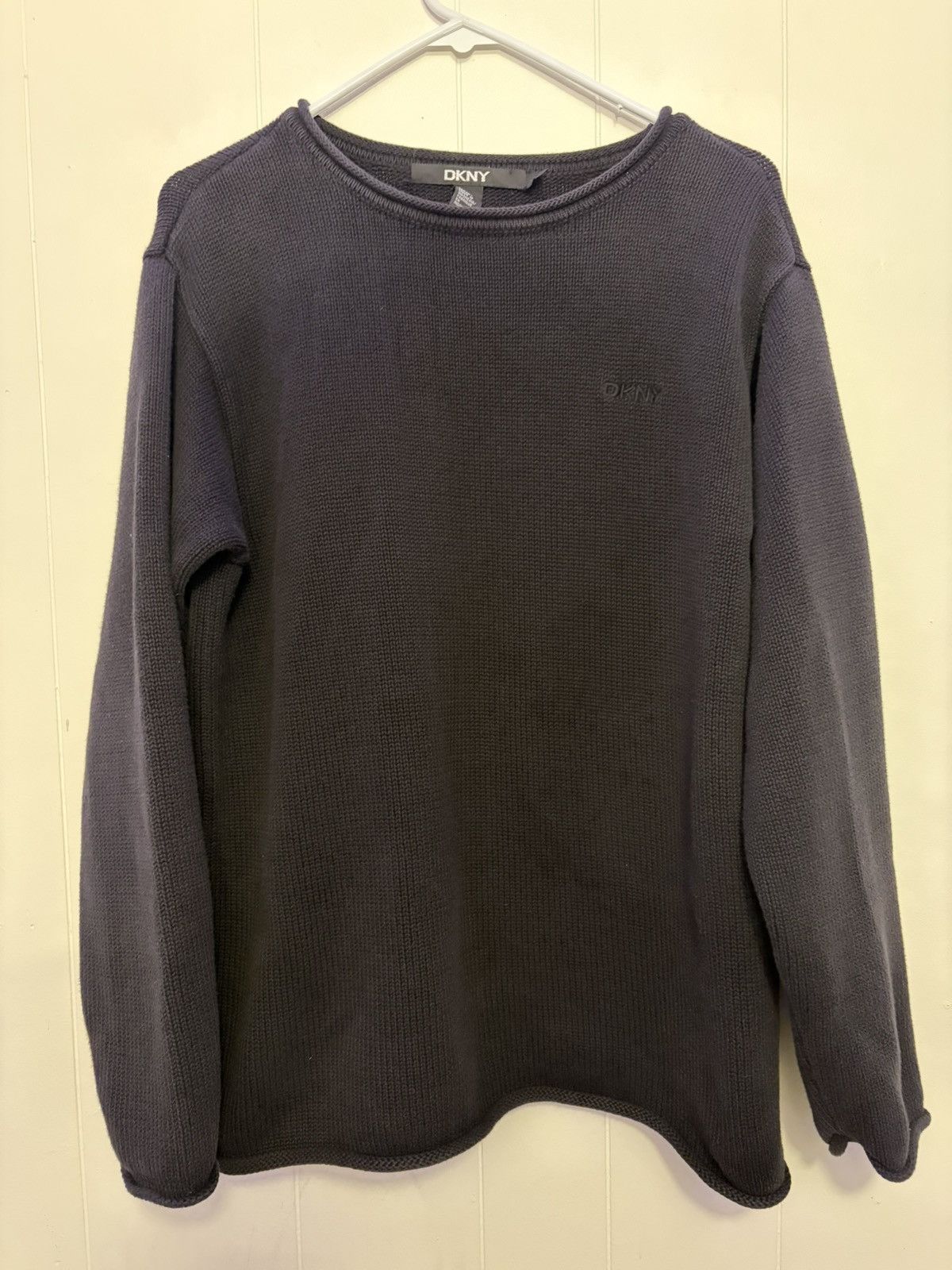 DKNY DKNY thick black thermal long sleeve top. Size US M / EU 48-50 / 2 - 1 Thumbnail