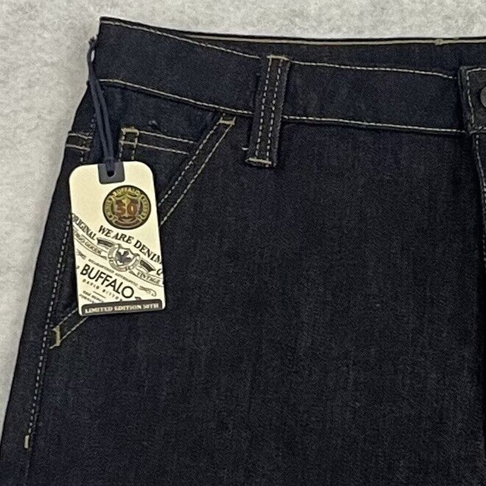 Buffalo David Bitton Buffalo David Bitton Jeans Women 29 High Rise Carpenter Jada Size 29" - 9 Thumbnail