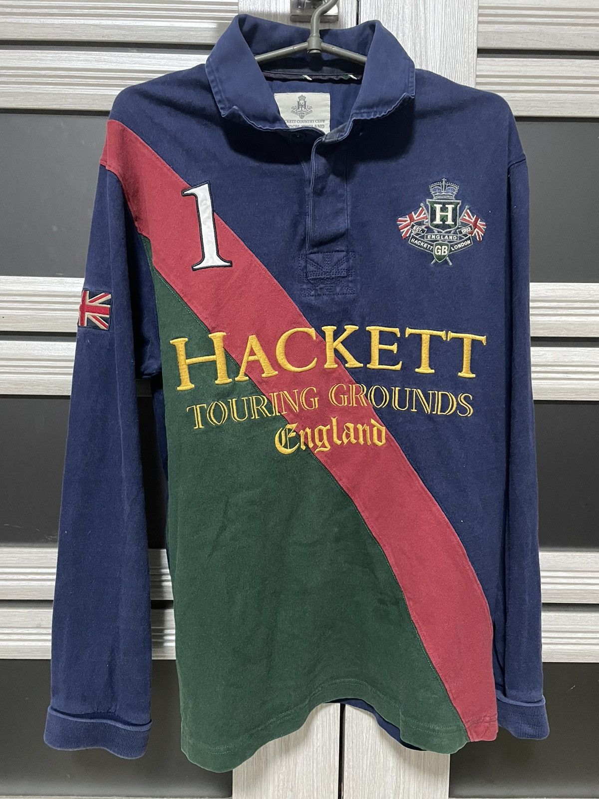 Hackett Hackett England Aston Martin Racing Longsleeve Tee Blue M Size US M / EU 48-50 / 2 - 1 Thumbnail