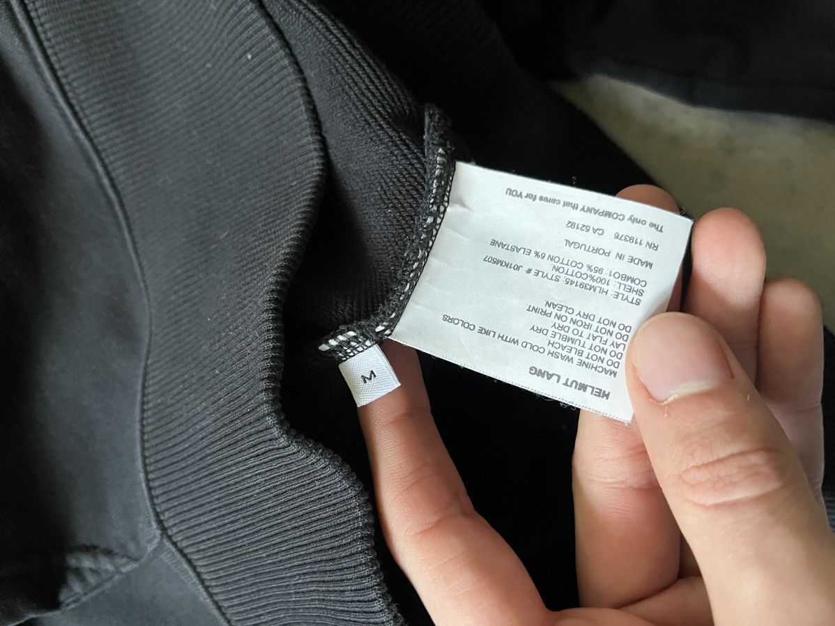 Helmut Lang Helmut Lang „ As The World Turns” black hoodie Size US M / EU 48-50 / 2 - 9 Thumbnail
