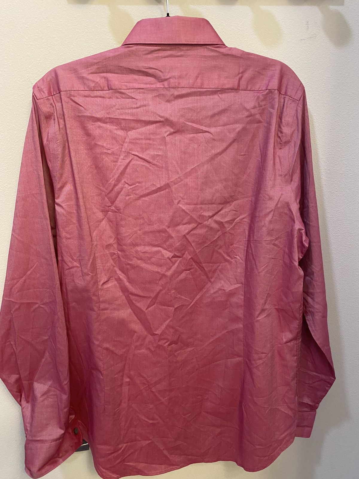 Express NWT- Dark Pink Size Large Express Men’s Button Down Shirt Size US L / EU 52-54 / 3 - 2 Thumbnail