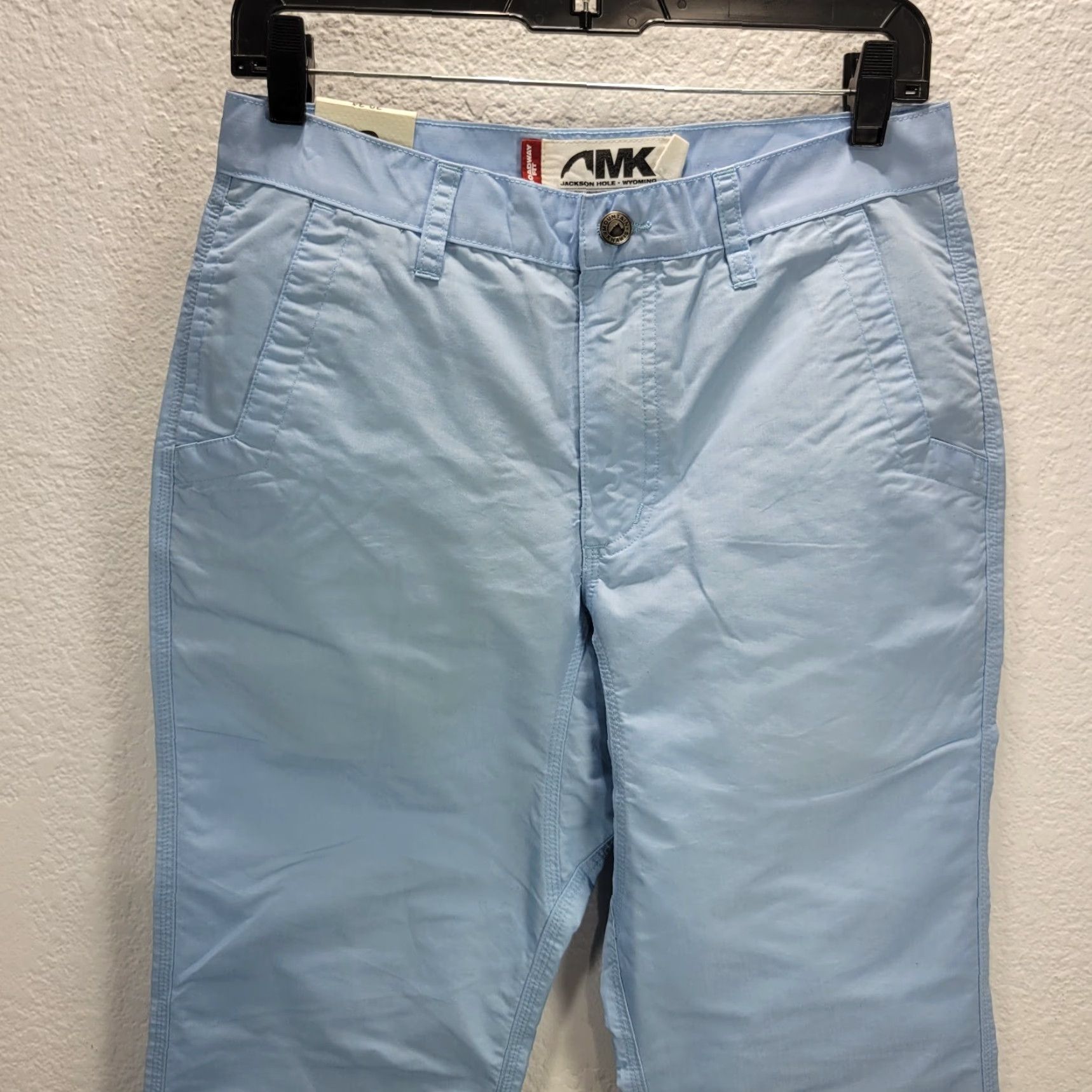 Mountain Khakis VINTAGE Mountain Khakis Broadway Fit Poplin Pants Light Blue Men's 30 Pants NWT Size US 30 / EU 46 - 4 Thumbnail