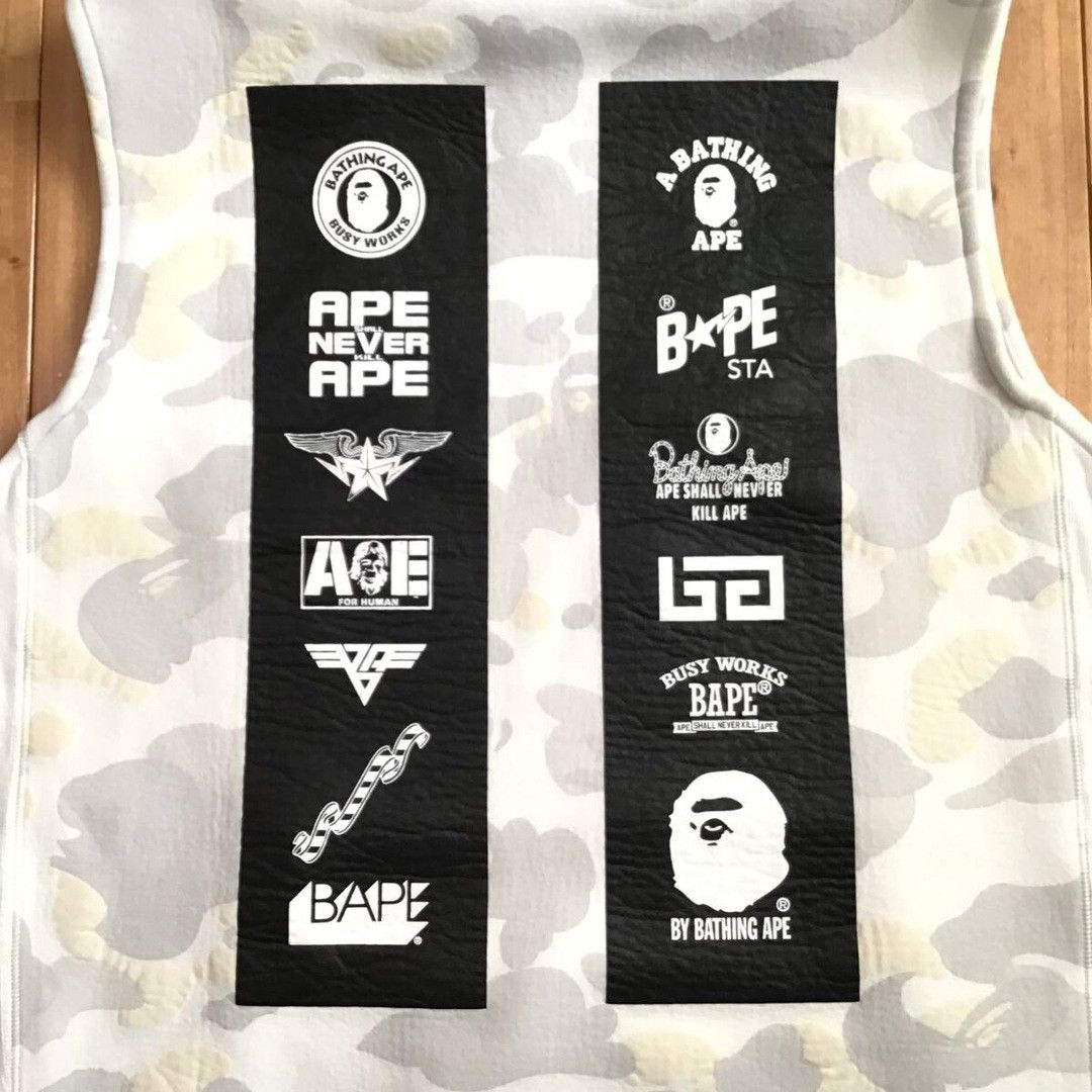 Bape 💫Glow in the dark💫 BAPE City Camo Pullover Hoodie Vest APE Size US M / EU 48-50 / 2 - 5 Thumbnail