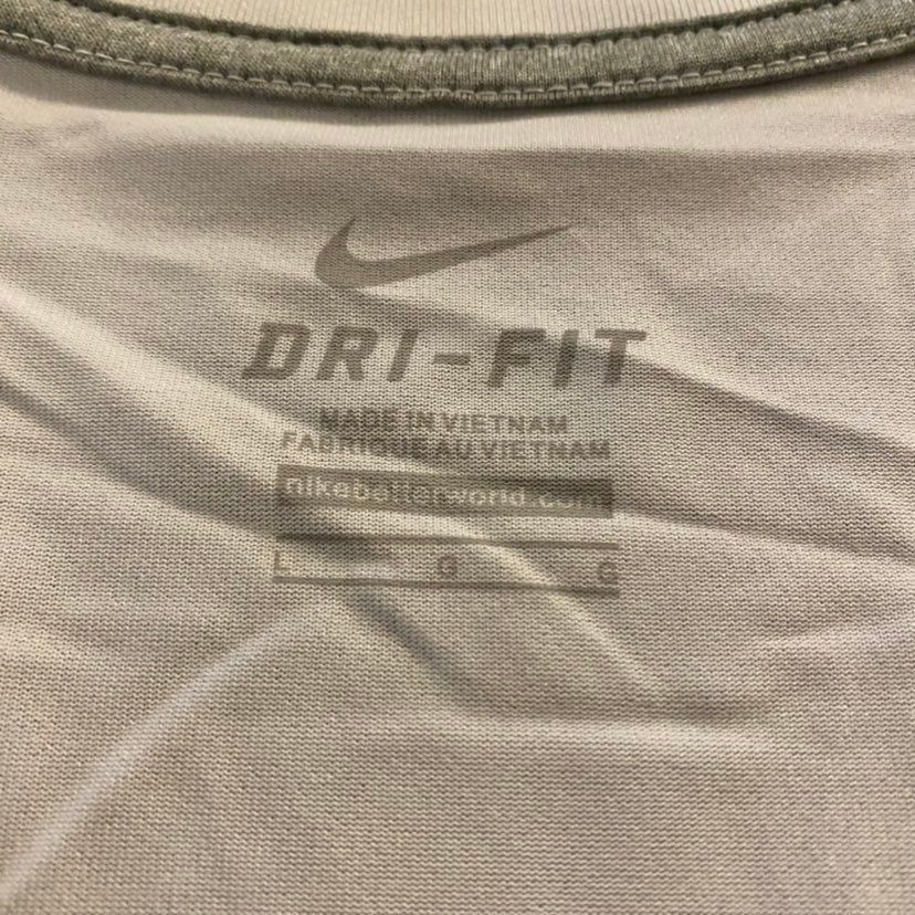 Nike Nike University of Florida White Athletic Workout Shirt Wome Size L / US 10 / IT 46 - 3 Thumbnail