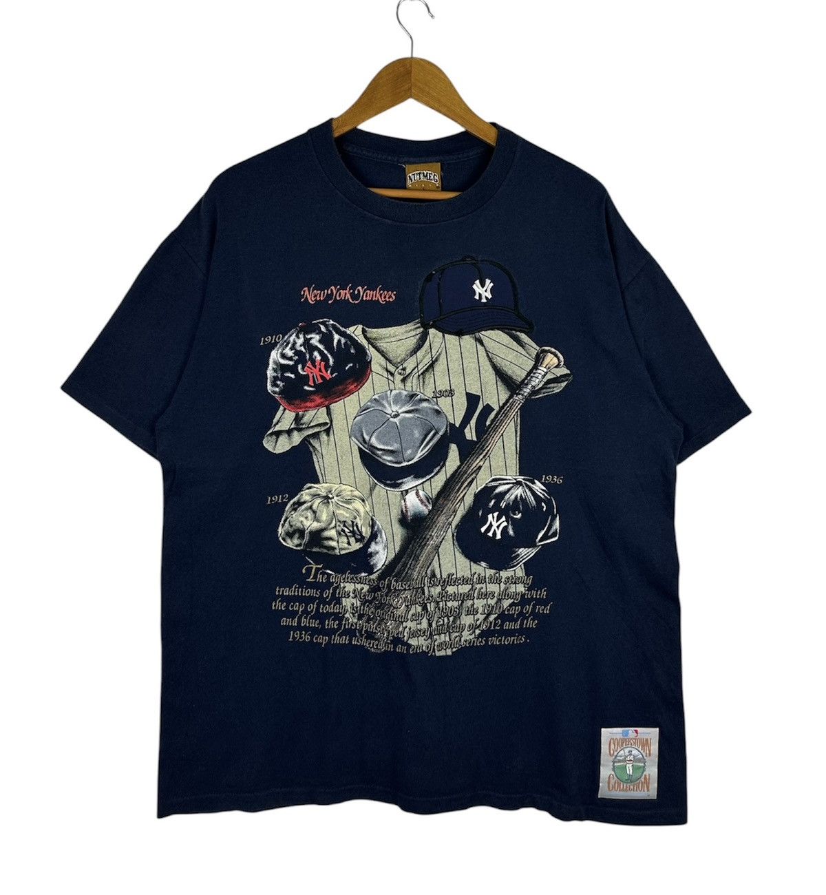 NBA × Nutmeg × Vintage 1994 Nutmeg Vintage New York Knicks T shirt
