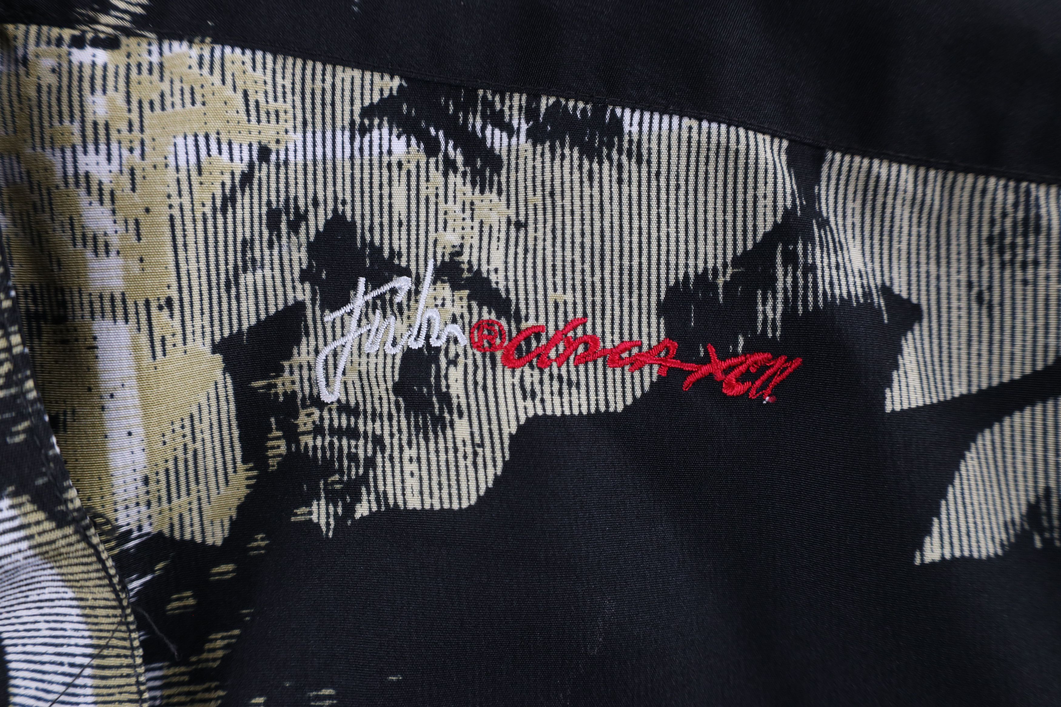 Fubu × Vintage Vintage 90s FUBU Out Baggy Fit Abstract Flower Button Shirt Size US XXL / EU 58 / 5 - 4 Thumbnail
