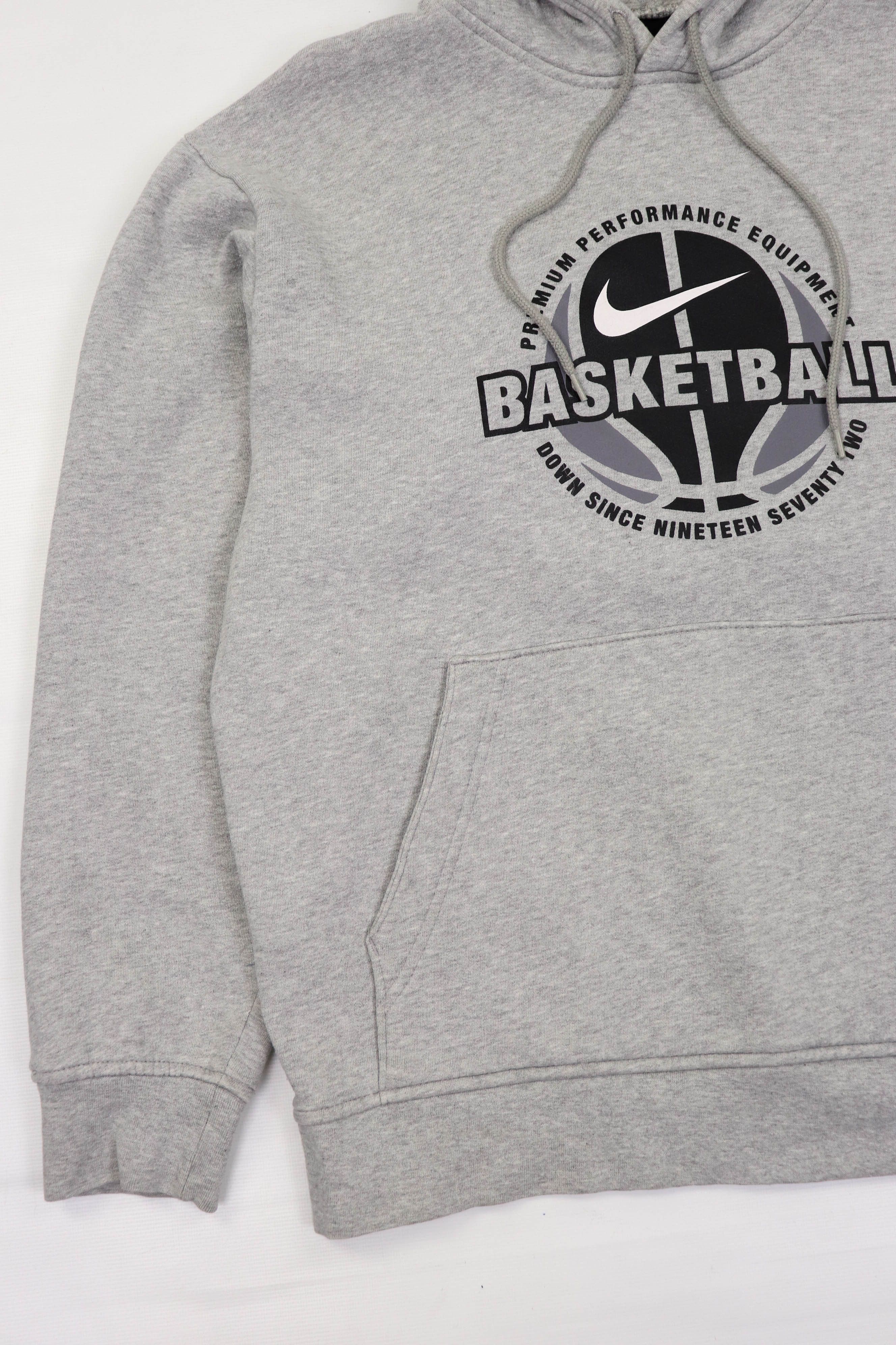 Nike Nike Vintage 00s Basketball Gray Graphics Hoodie Size US M / EU 48-50 / 2 - 4 Thumbnail