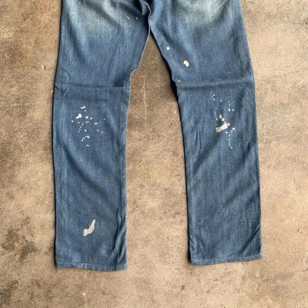 Art Comes First Levis 511 Blue Wash Bleach Jeans Pants Waist 30 Size US 30 / EU 46 - 12 Thumbnail