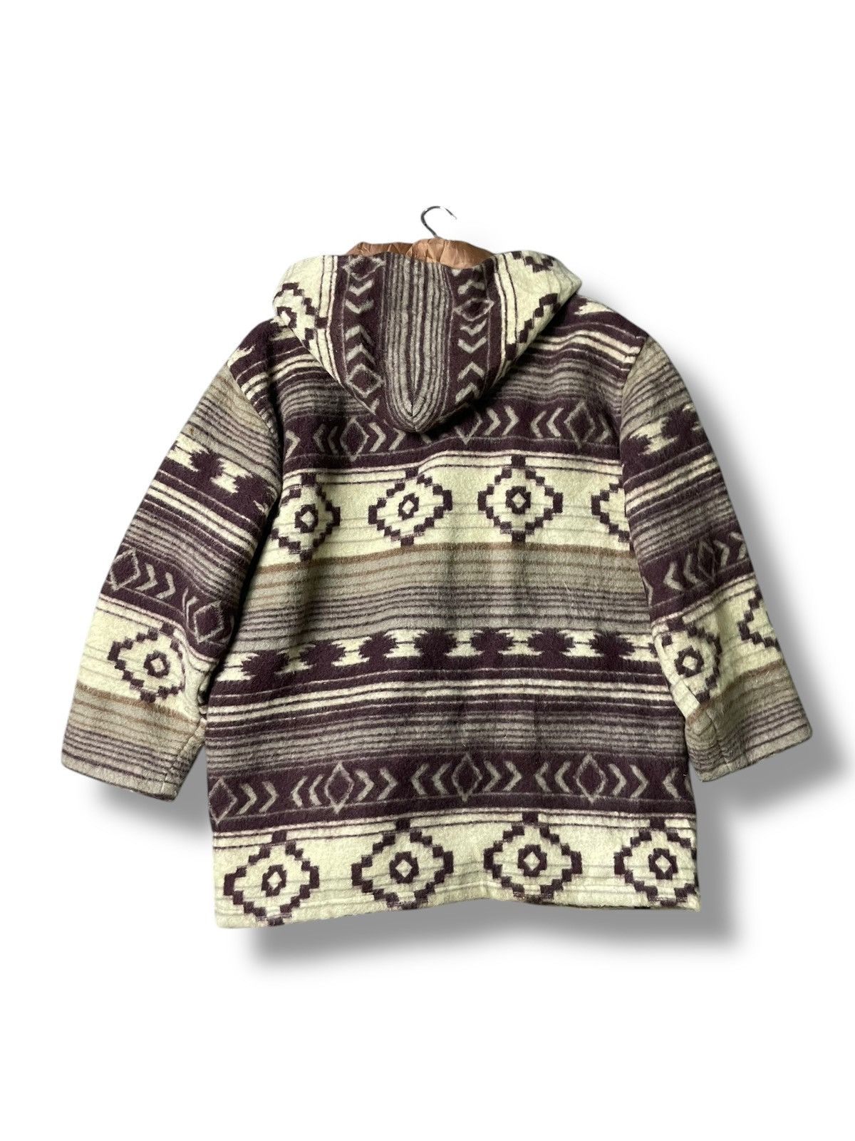 Japanese Brand × Vintage Japanese Brand Abstract Duffle Hooded Jacket (66) Size US M / EU 48-50 / 2 - 8 Thumbnail