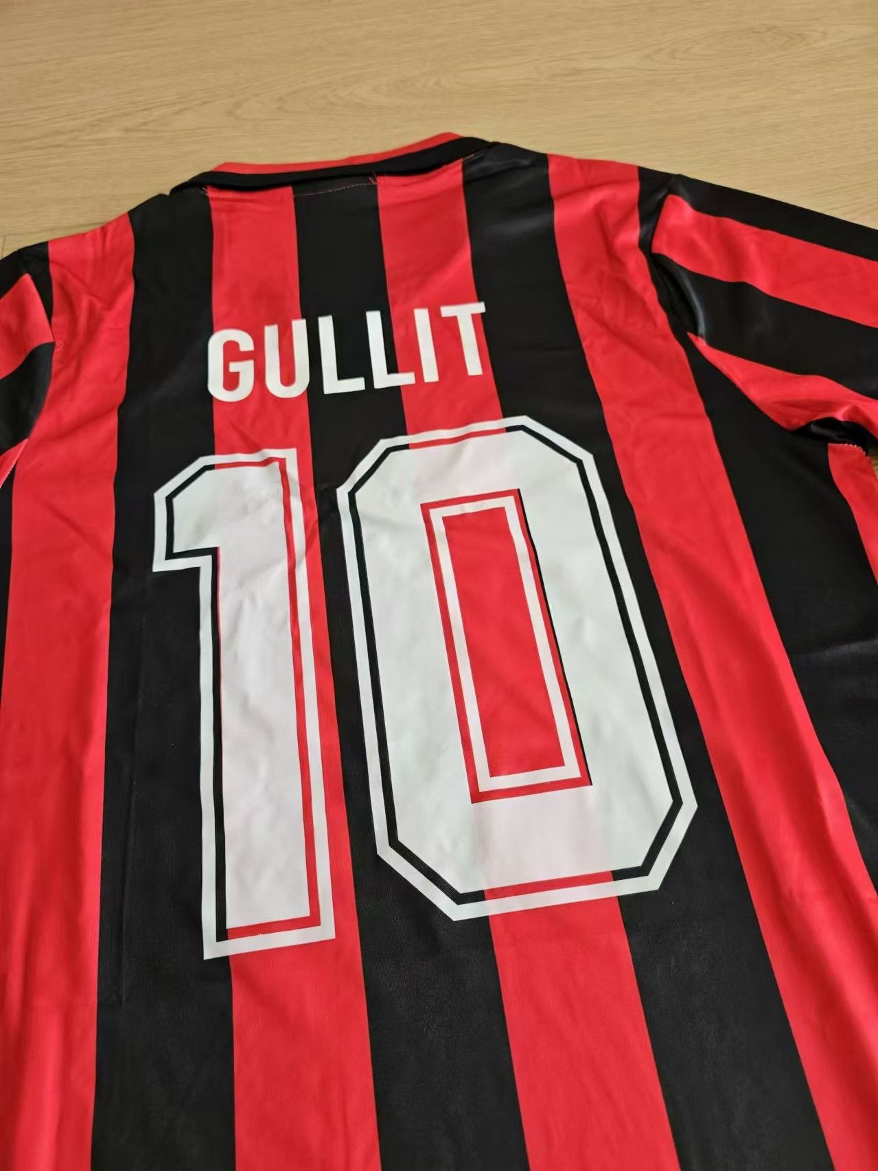 1988 1989 AC Milan #10 Ruud Gullit Jersey