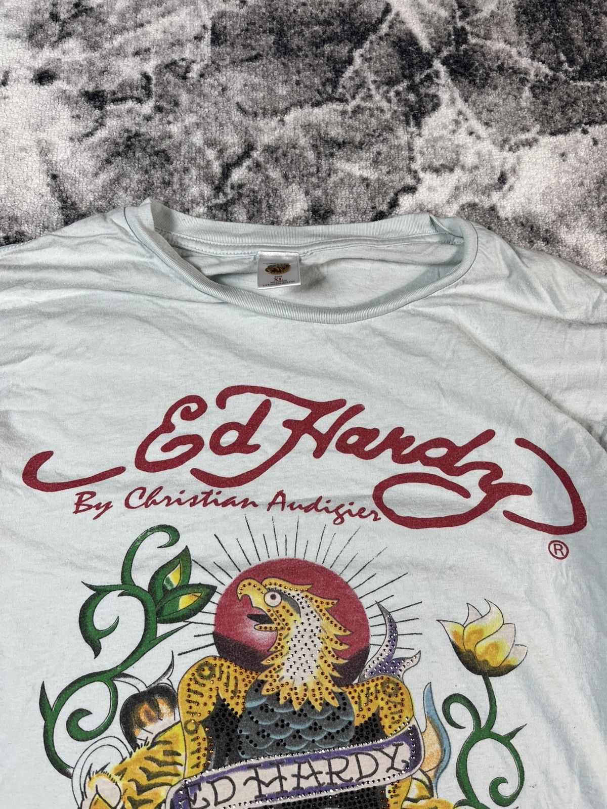 Ed Hardy Ed Hardy Tiger Skull Long Sleeve Y2K USA XL Size US XL / EU 56 / 4 - 6 Thumbnail