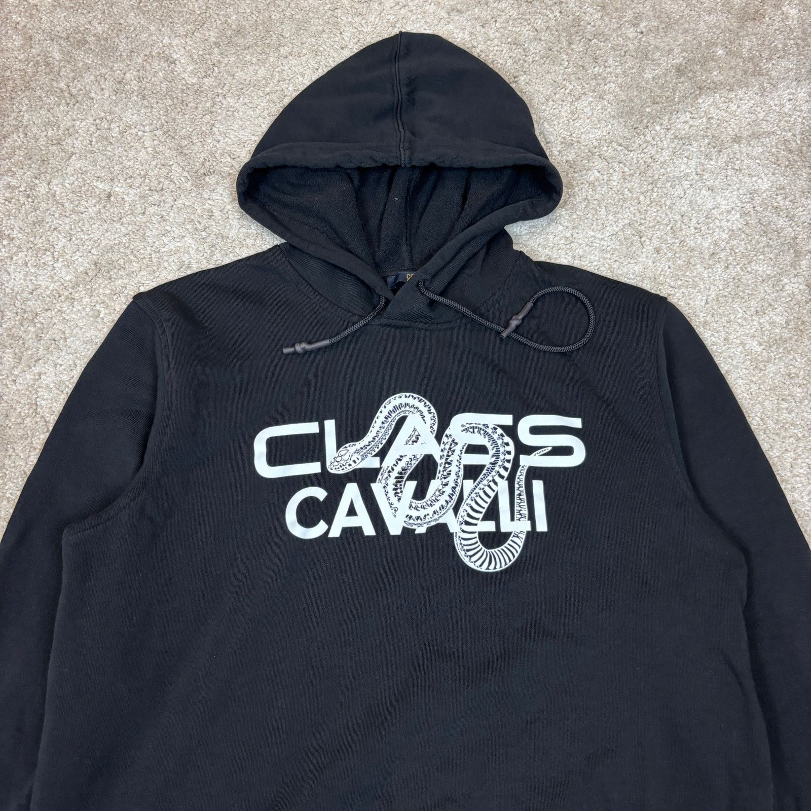 Cavalli Class Cavalli Class Logo Snake Hoodie Men's Large Streetwear Size US L / EU 52-54 / 3 - 2 Thumbnail