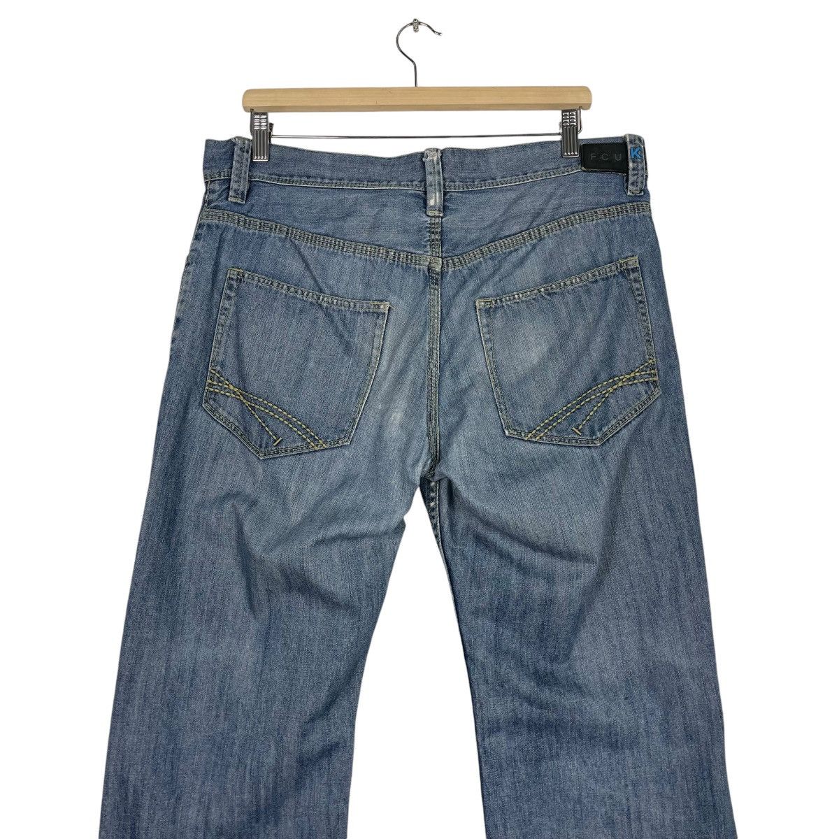FCUK × French Connection × Jean 💥FCUK REGULAR STRAIGHT LEG JEAN Size US 34 / EU 50 - 8 Thumbnail