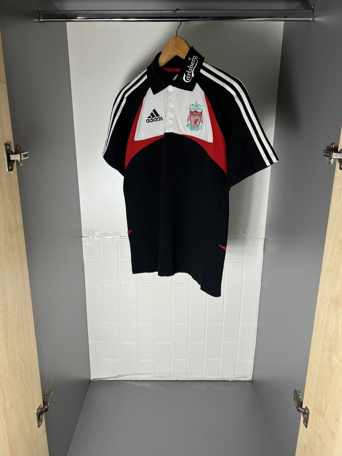 Adidas VINTAGE ADIDAS FC LIVERPOOL ENGLAND SOCCER JERSEY RETRO 90s Size US M / EU 48-50 / 2 - 5 Thumbnail
