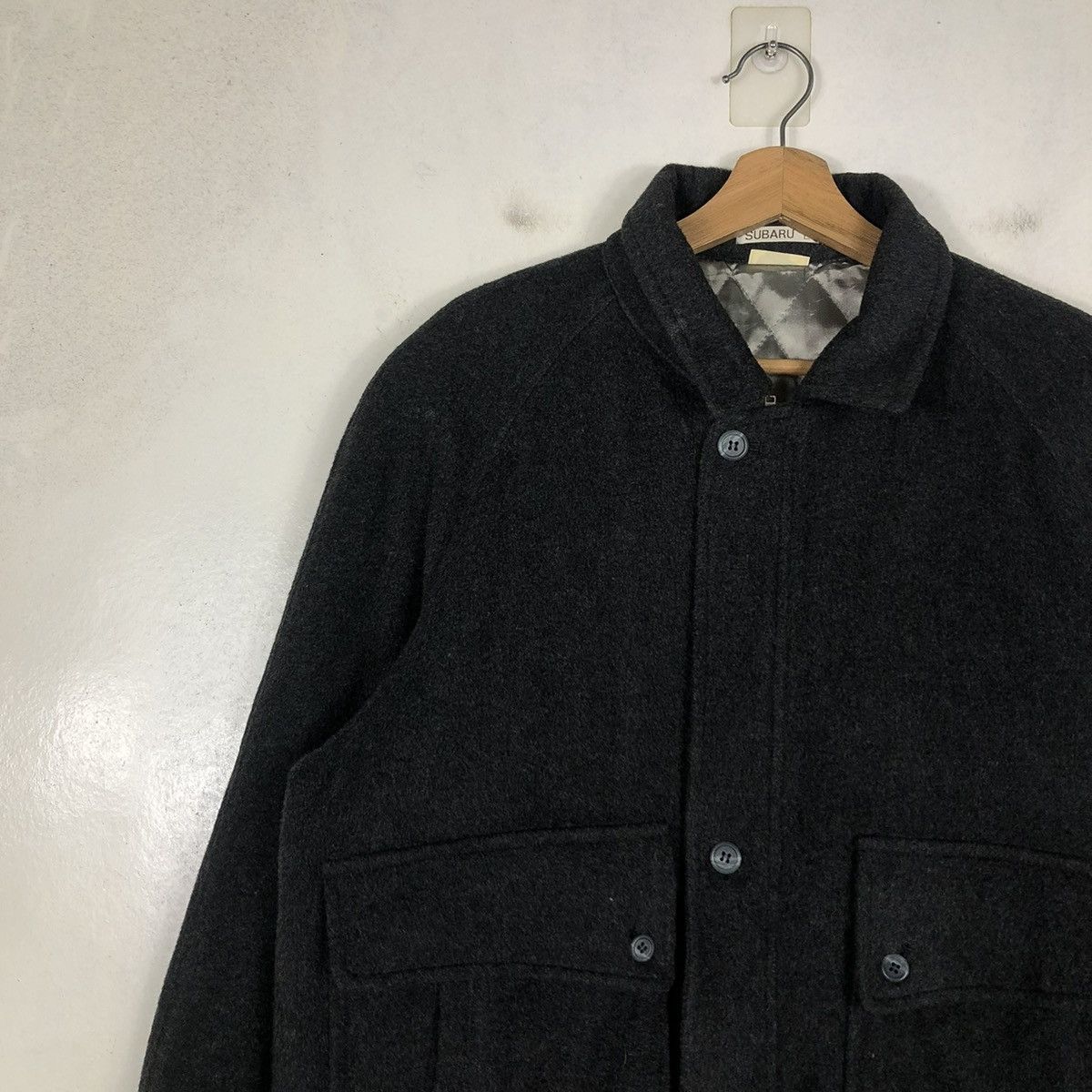 Japanese Brand 📌VINTAGE BOMBER JACKET WOOL MA-1 DESIGN SUBARU JAPAN Size US L / EU 52-54 / 3 - 8 Thumbnail