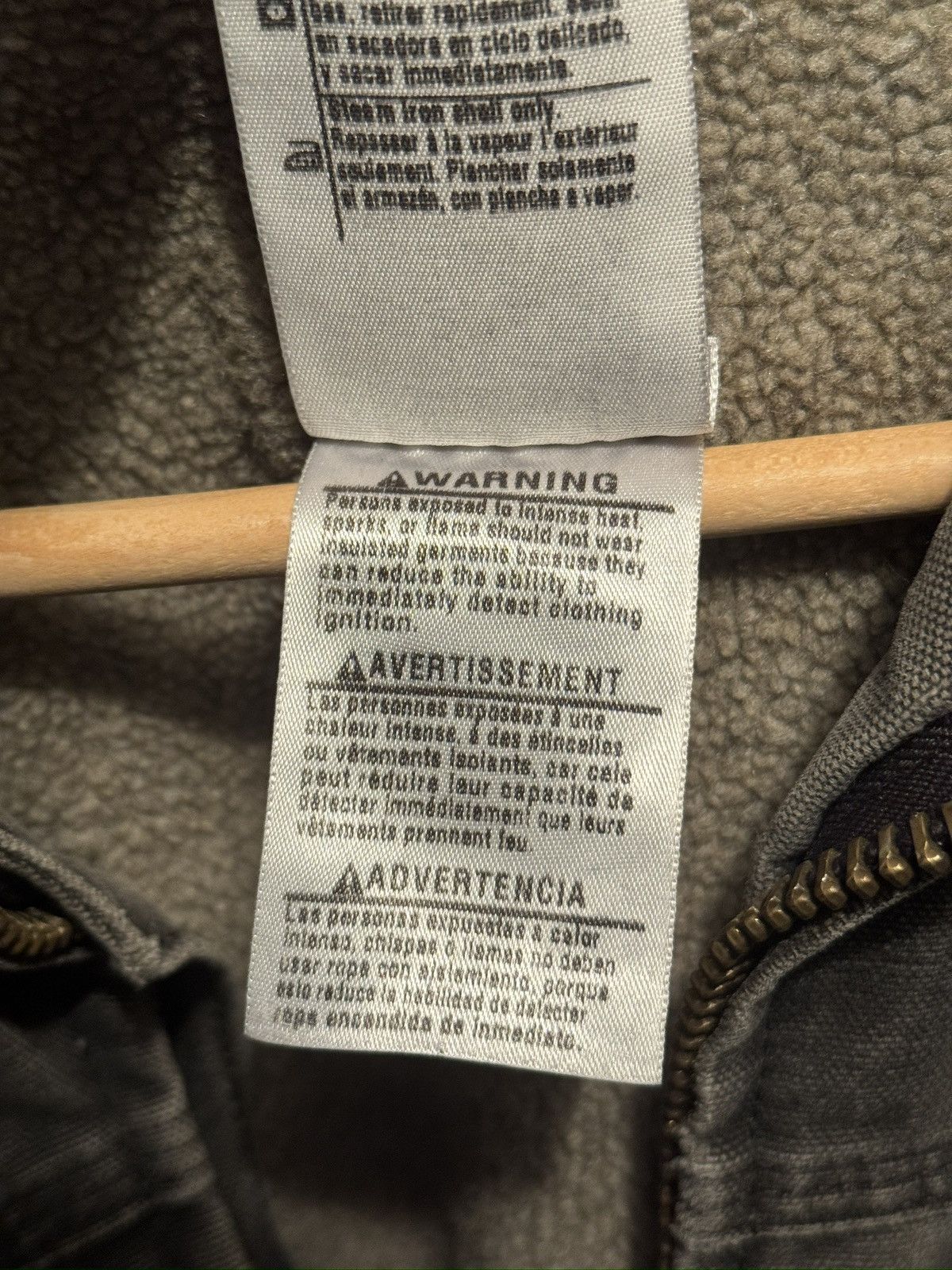 Carhartt Carhartt Vintage Distressed Sherpa Lined Work Jacket Size US M / EU 48-50 / 2 - 10 Thumbnail