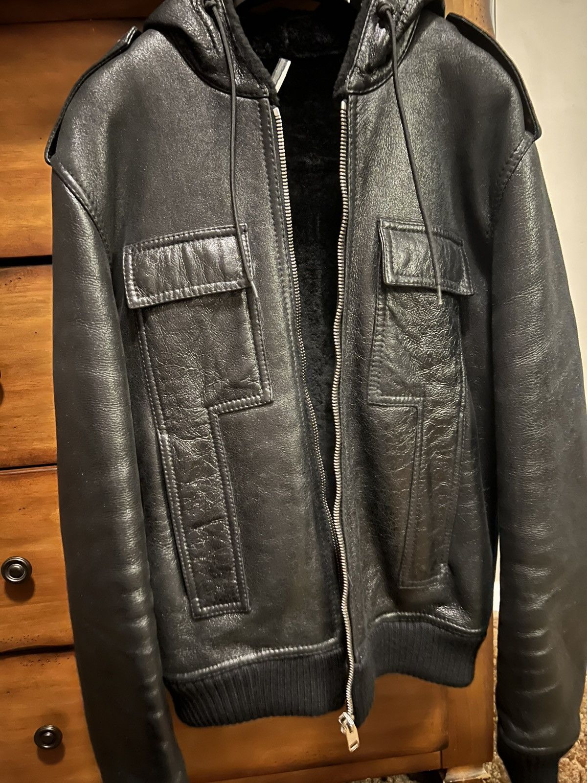Dior × Hedi Slimane Dior Homme AW/07 Leather Coat Size US M / EU 48-50 / 2 - 10 Thumbnail