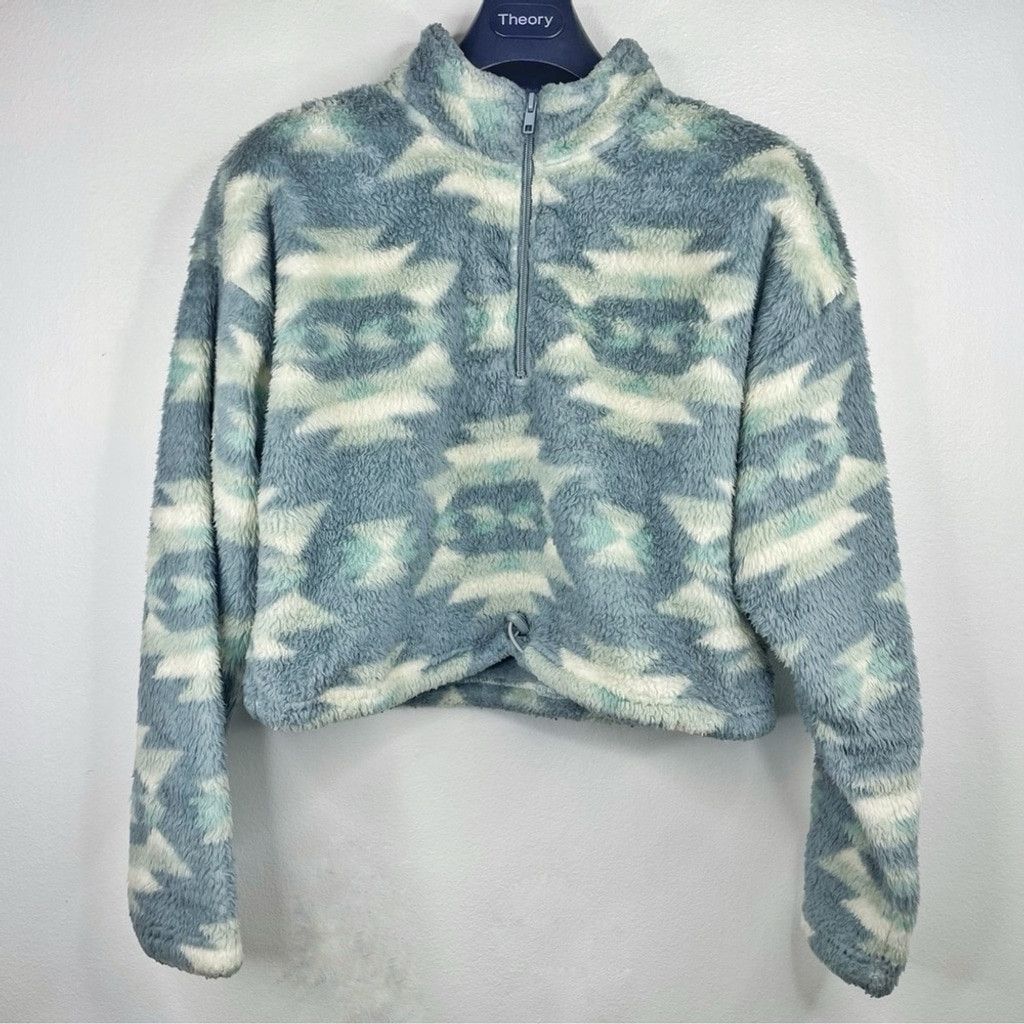 Other L.A. HEARTS Women’s Fleece Crop Top Interesting Pattern S Size S / US 4 / IT 40 - 2 Thumbnail