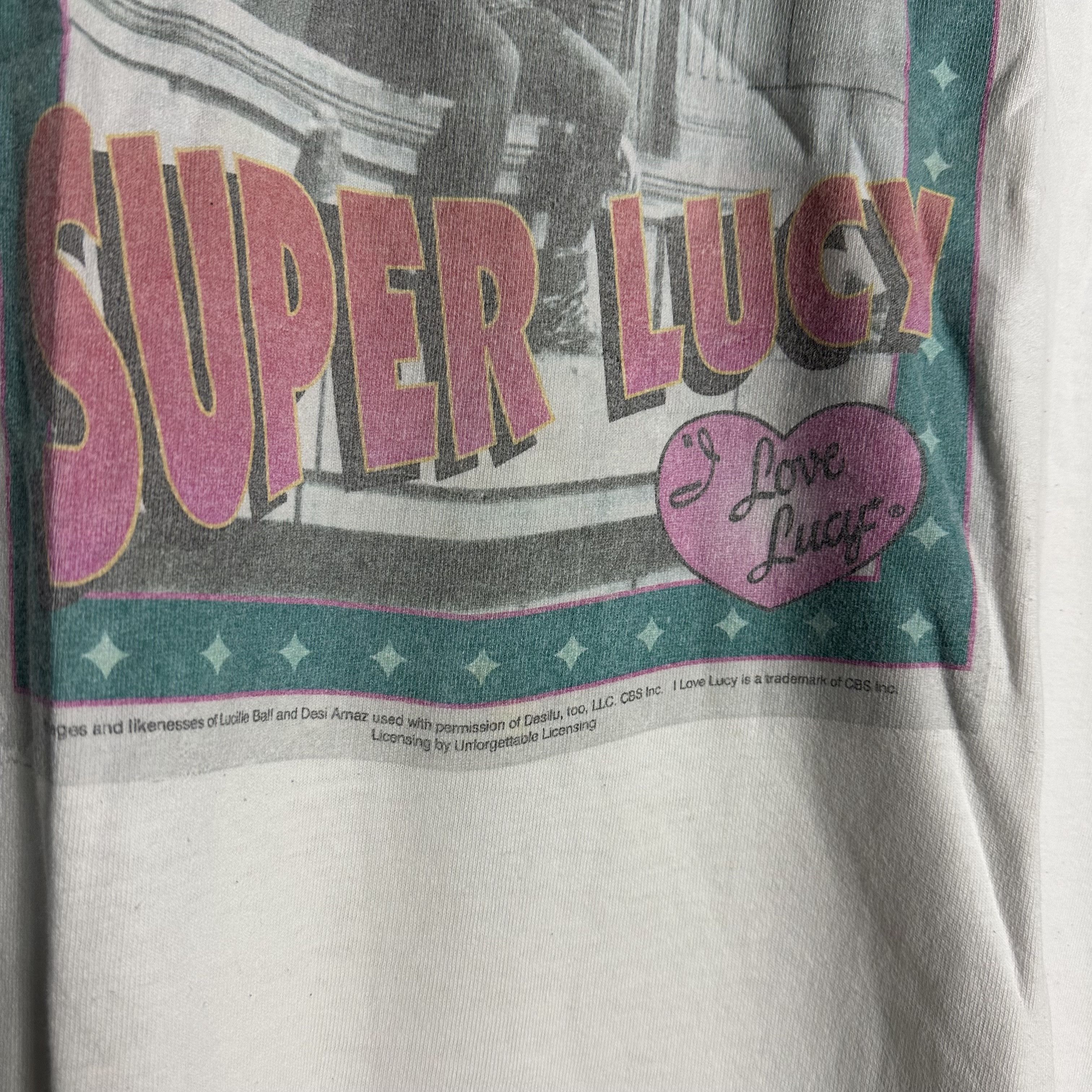 Vintage 🔥RARE🔥Vintage Super Lucy I Love Lucy TV Series Promo Shirt Size US XL / EU 56 / 4 - 4 Thumbnail