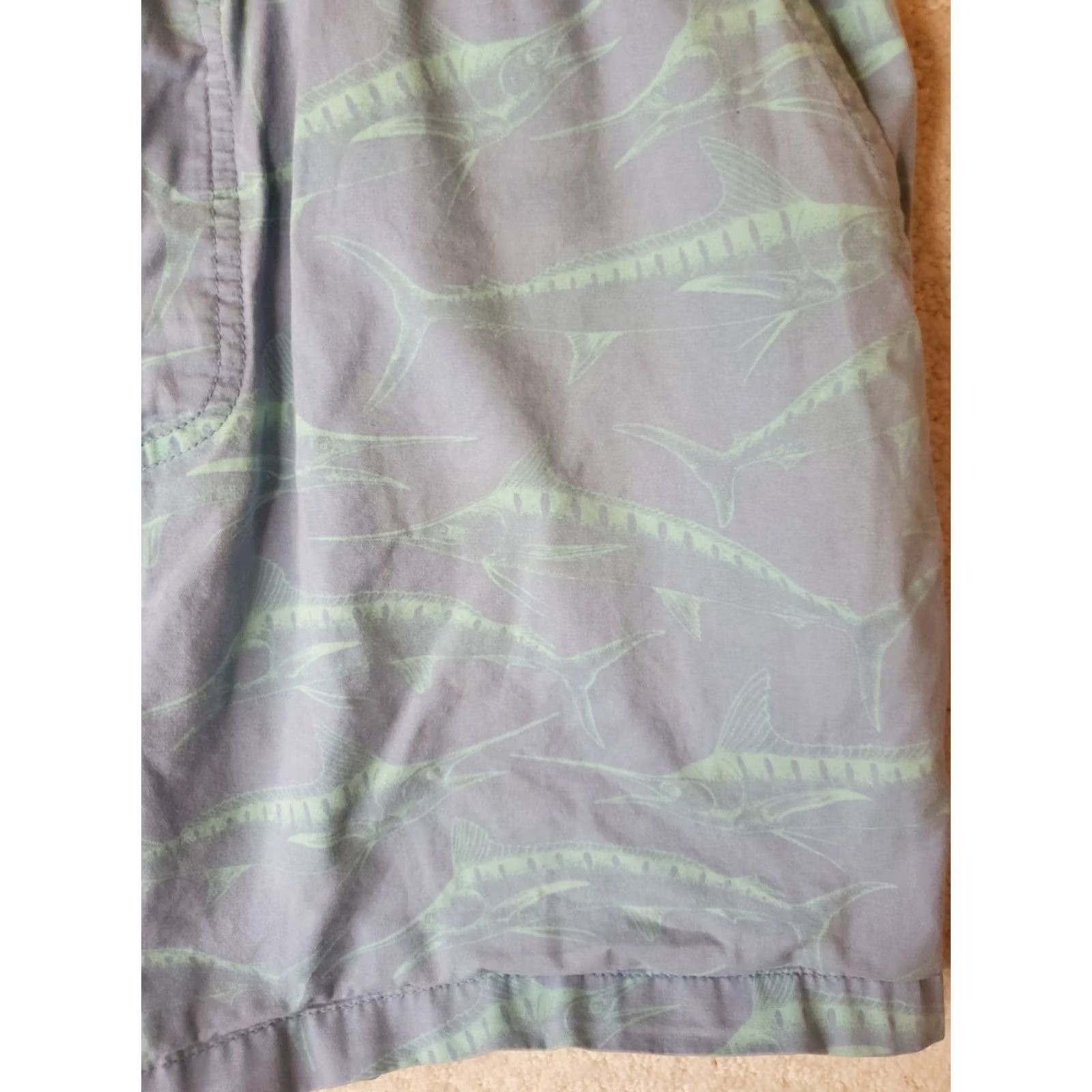 Chubbies Chubbies Shorts Mens M Blue Men Board Fish Pattern Size US 31 - 5 Thumbnail