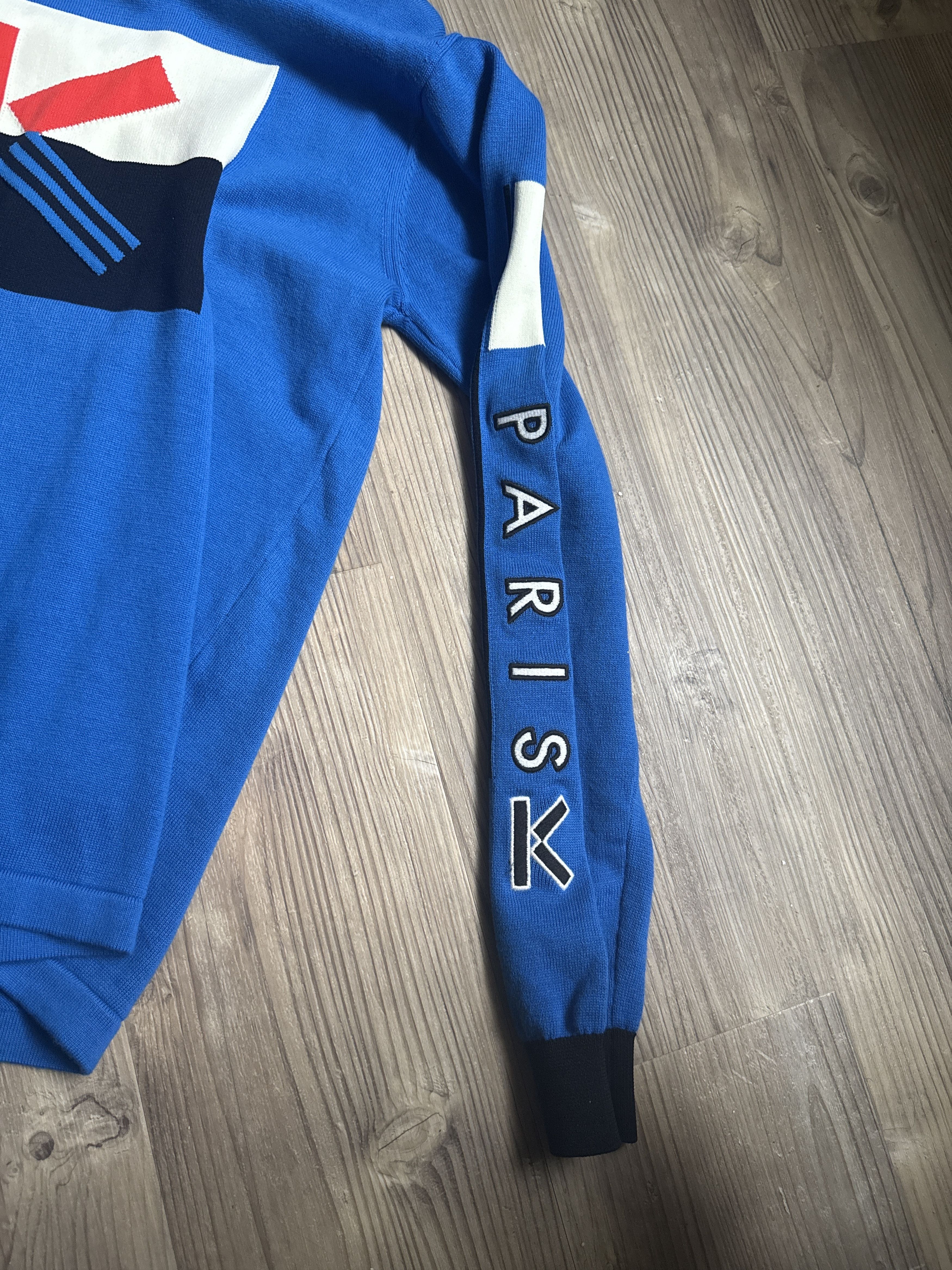 Kenzo KENZO Paris Chainstitch Embroidered Crewneck – Royal Blue Size US L / EU 52-54 / 3 - 3 Thumbnail