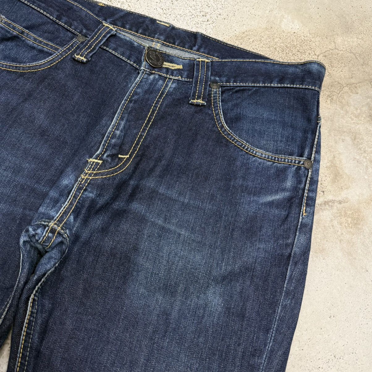 Lee Vintage Lee Used Sign Defects Style Denim Pants Size US 33 - 7 Thumbnail