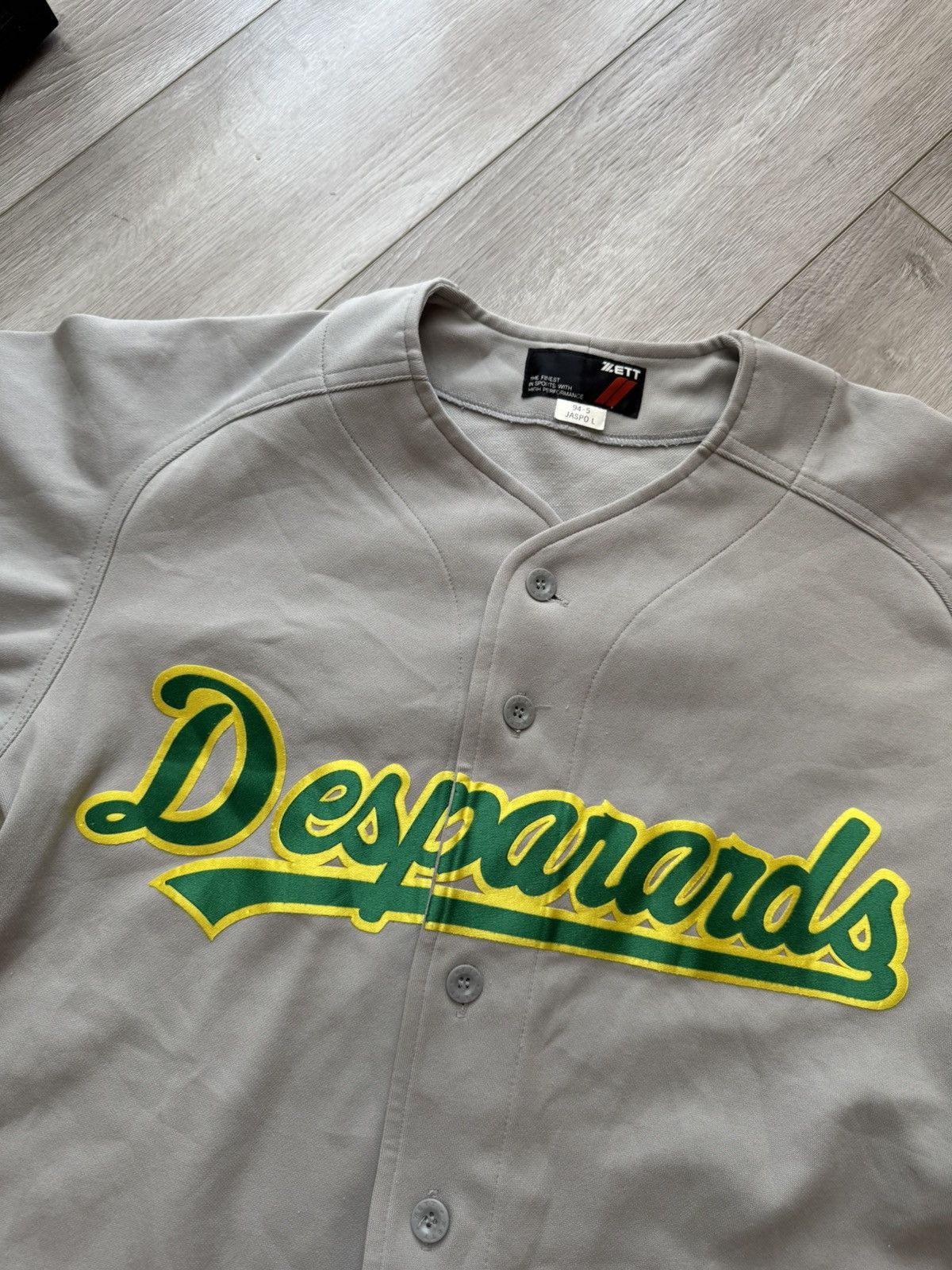 Mizuno 🔥 RARE Zett “Desparards” Game Jersey Nippori #11 JASPO L! Size US L / EU 52-54 / 3 - 2 Thumbnail