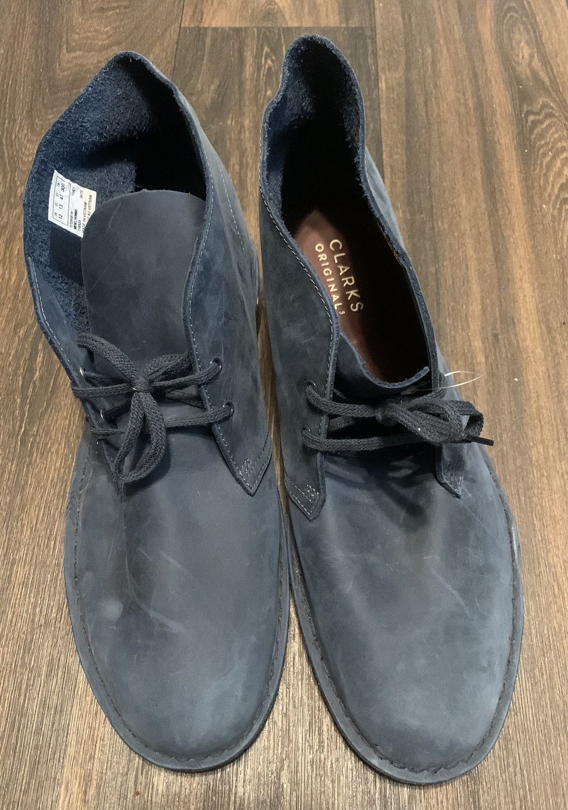 Clarks Clarks Desert Boot 037228100120 Mens Blue Size US 13 / EU 46 - 3 Thumbnail