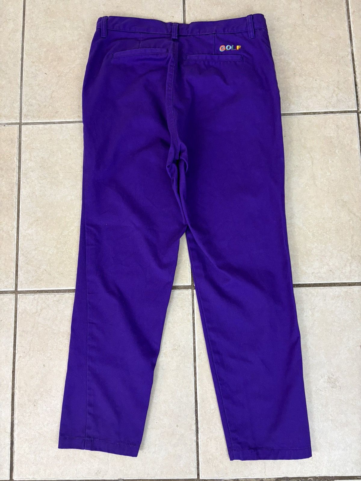 Golf Wang Golf Wang Purple Chino Pants Men's Size 34 Size US 34 / EU 50 - 1 Thumbnail