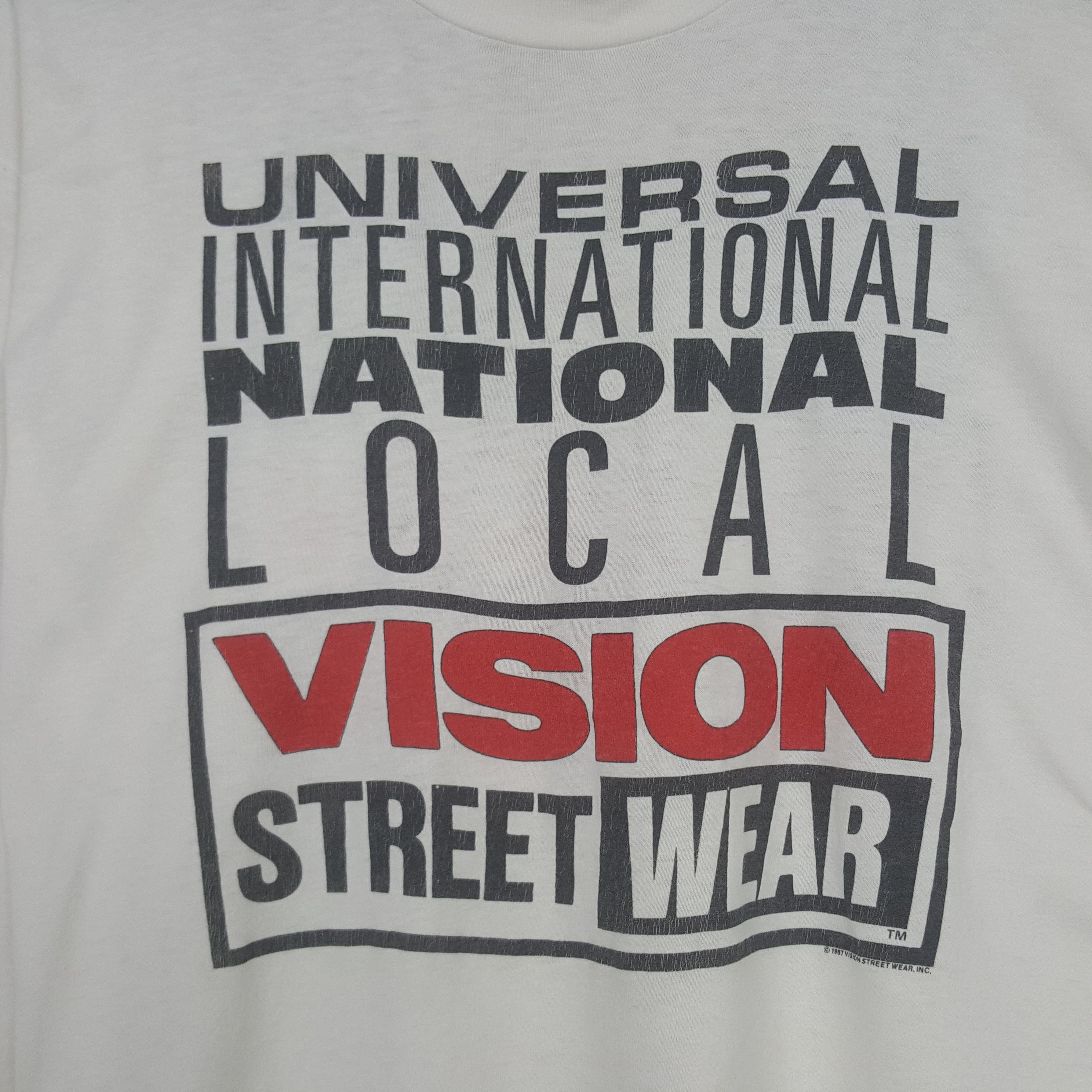 Vision Streetwear Vintage 1987 Vision Streetwear Skateboard Tshirt Size US M / EU 48-50 / 2 - 2 Thumbnail